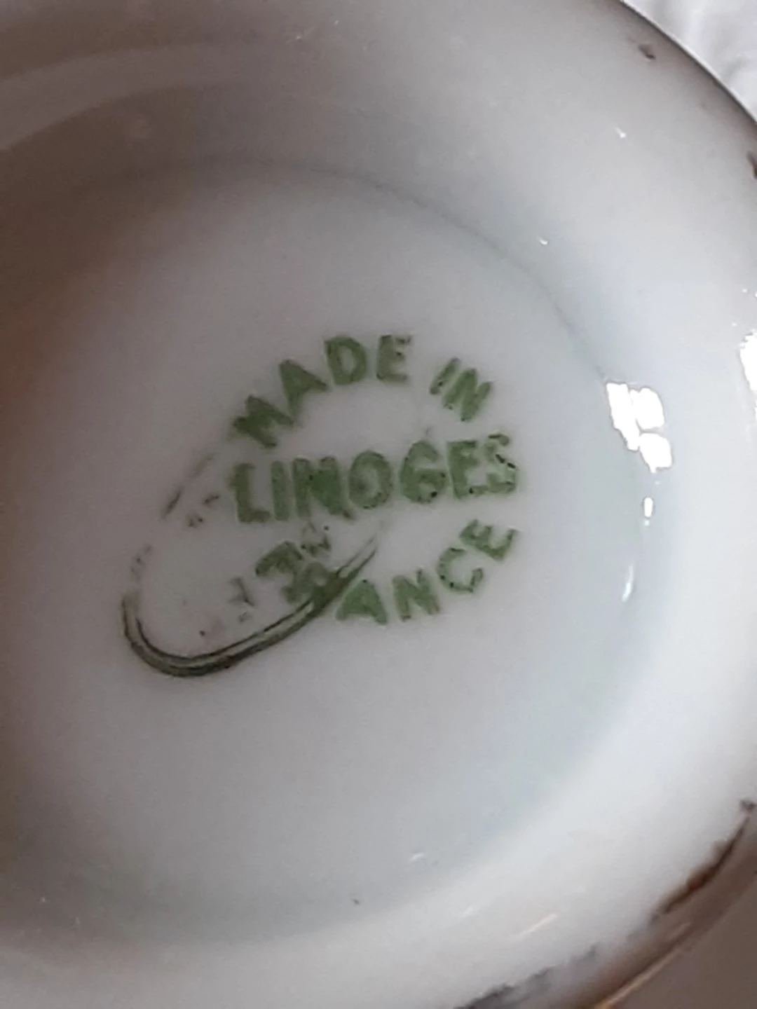 Limoges "Monaco" Espresso Cup and Saucer Set - photo 3