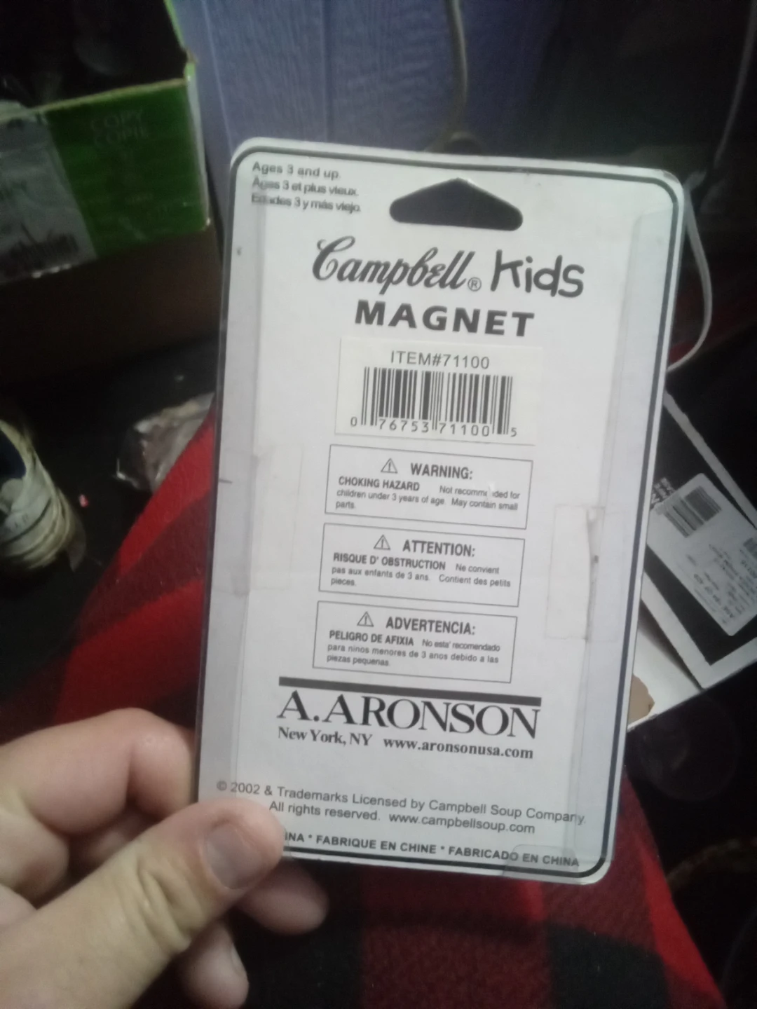 Campbell Kids Magnet - photo 3