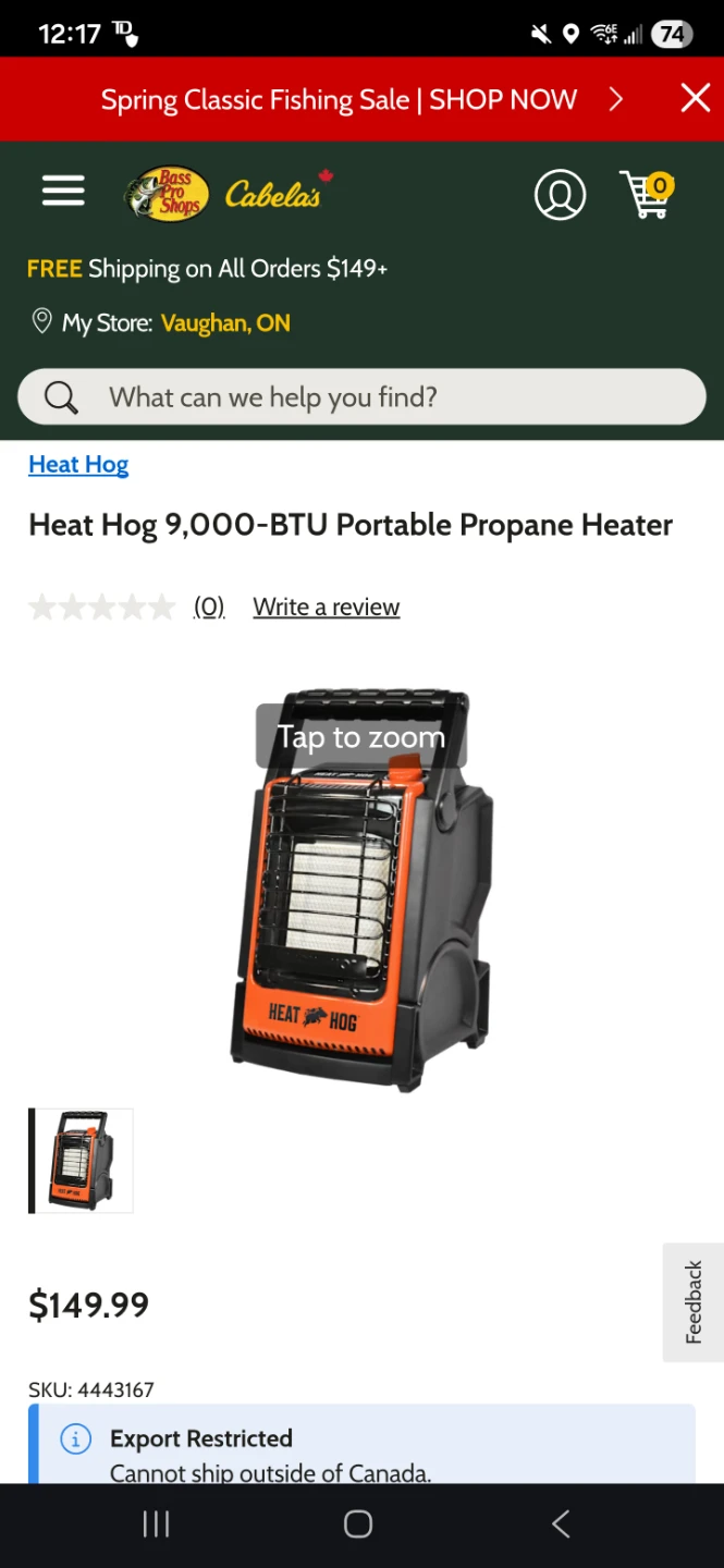Heat Hog Portable Heater - photo 3