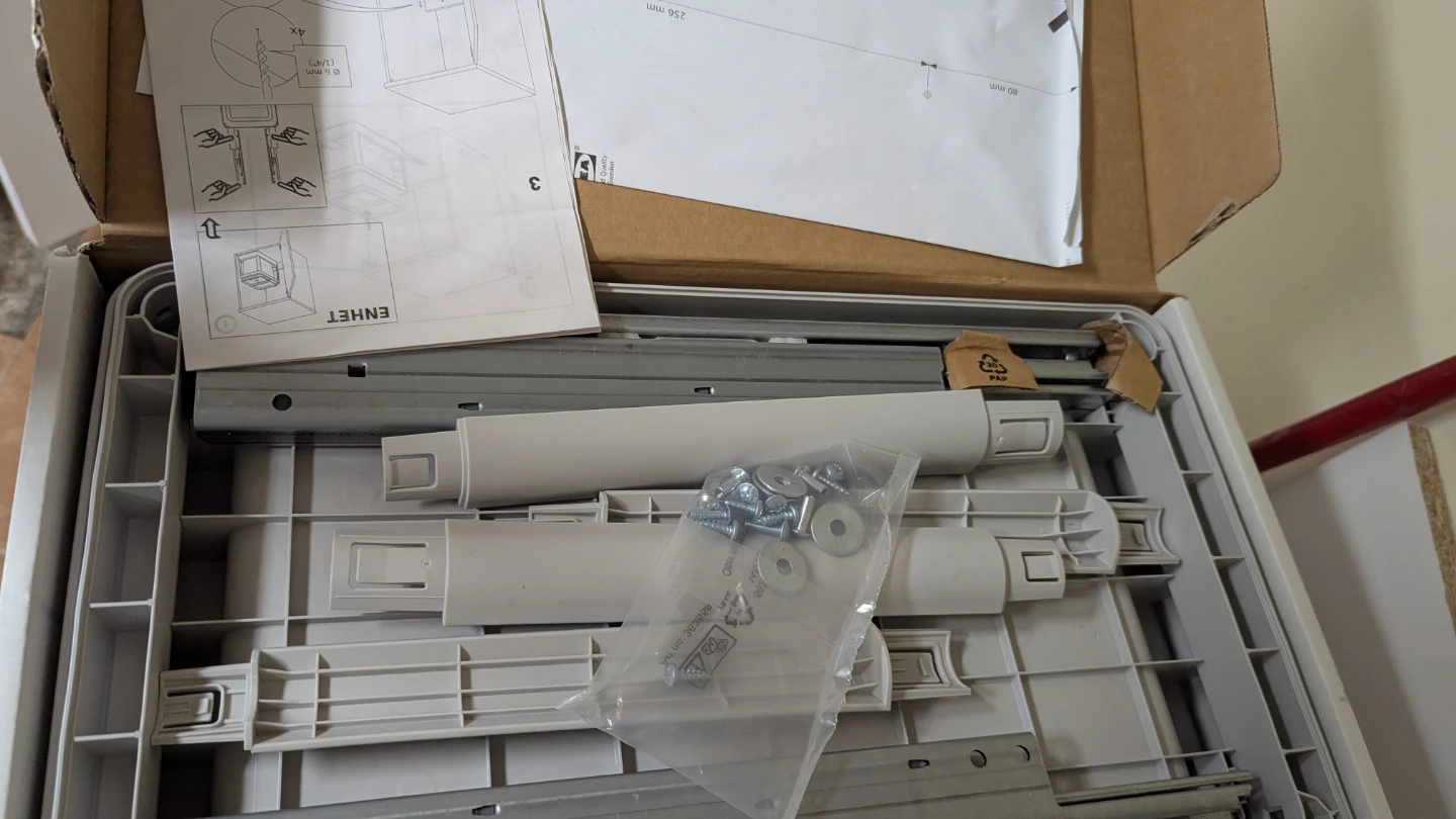 Ikea frame for garbage/recycling - photo 3