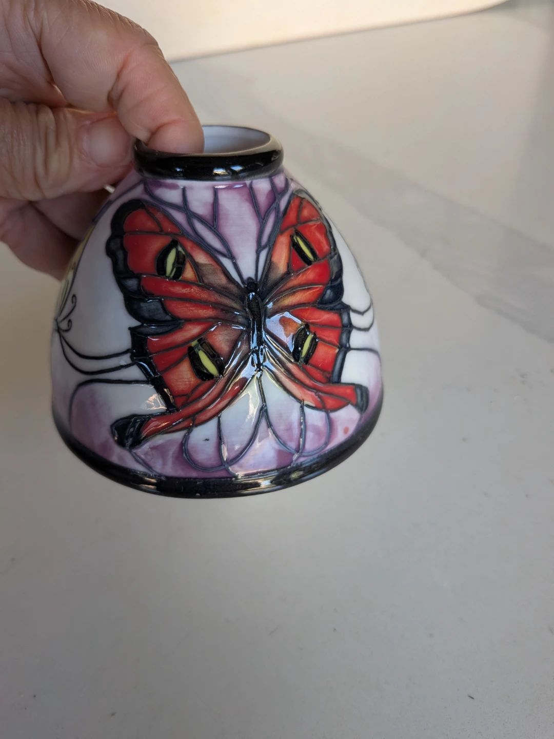 🌱Ceramic Night Light with Butterfly Design - photo 2