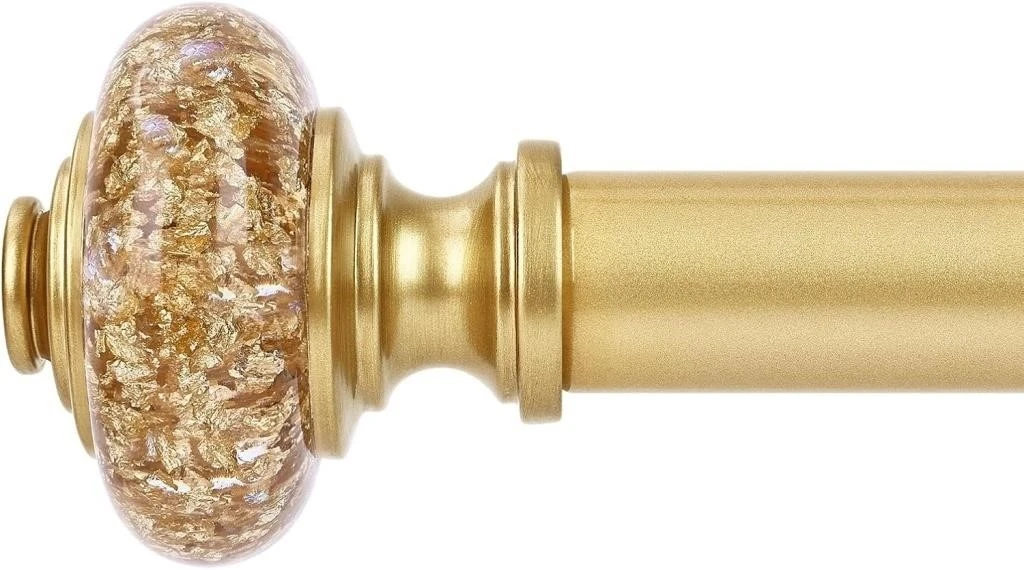 Heavy Duty Curtain Rod, Load Capacity 30LB