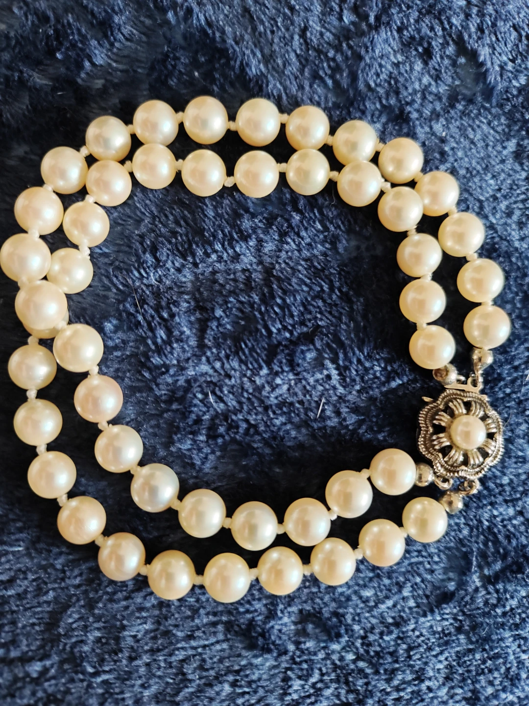 Double Strand  Pearl Bracelet - photo 2