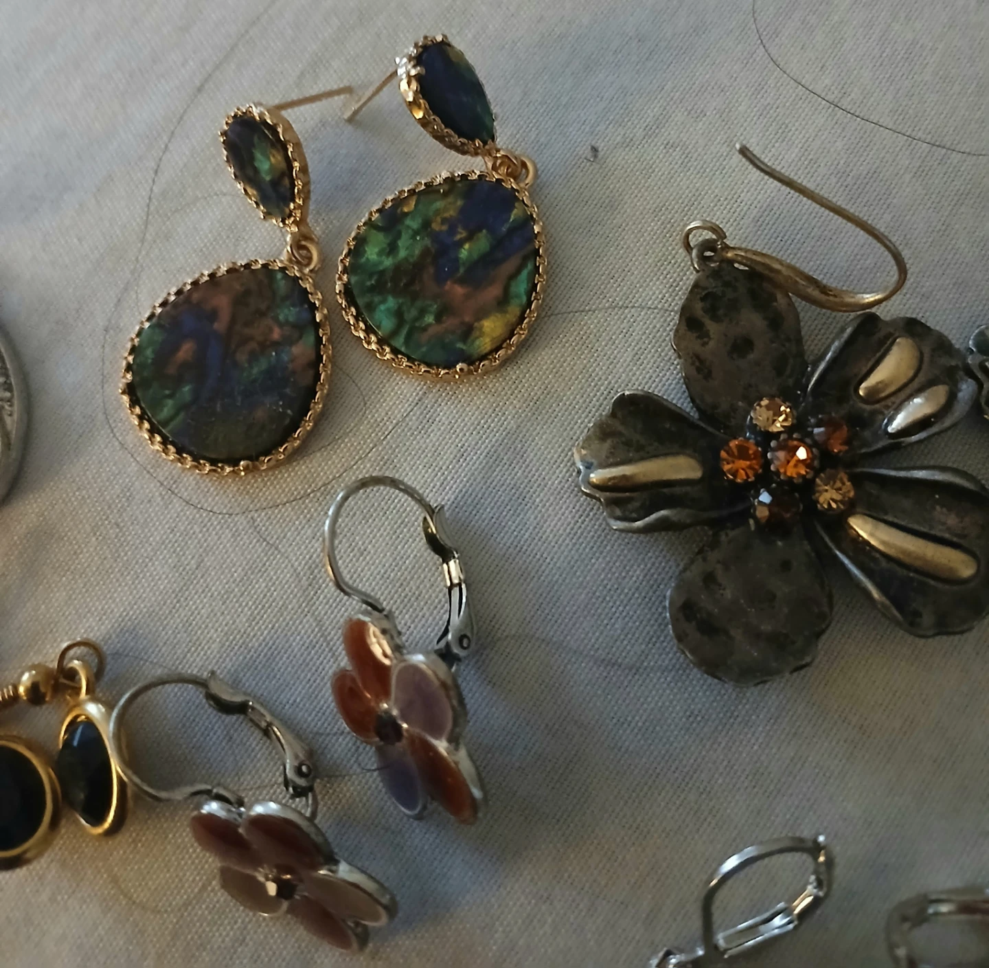 Assorted Earrings and Pendant Collection