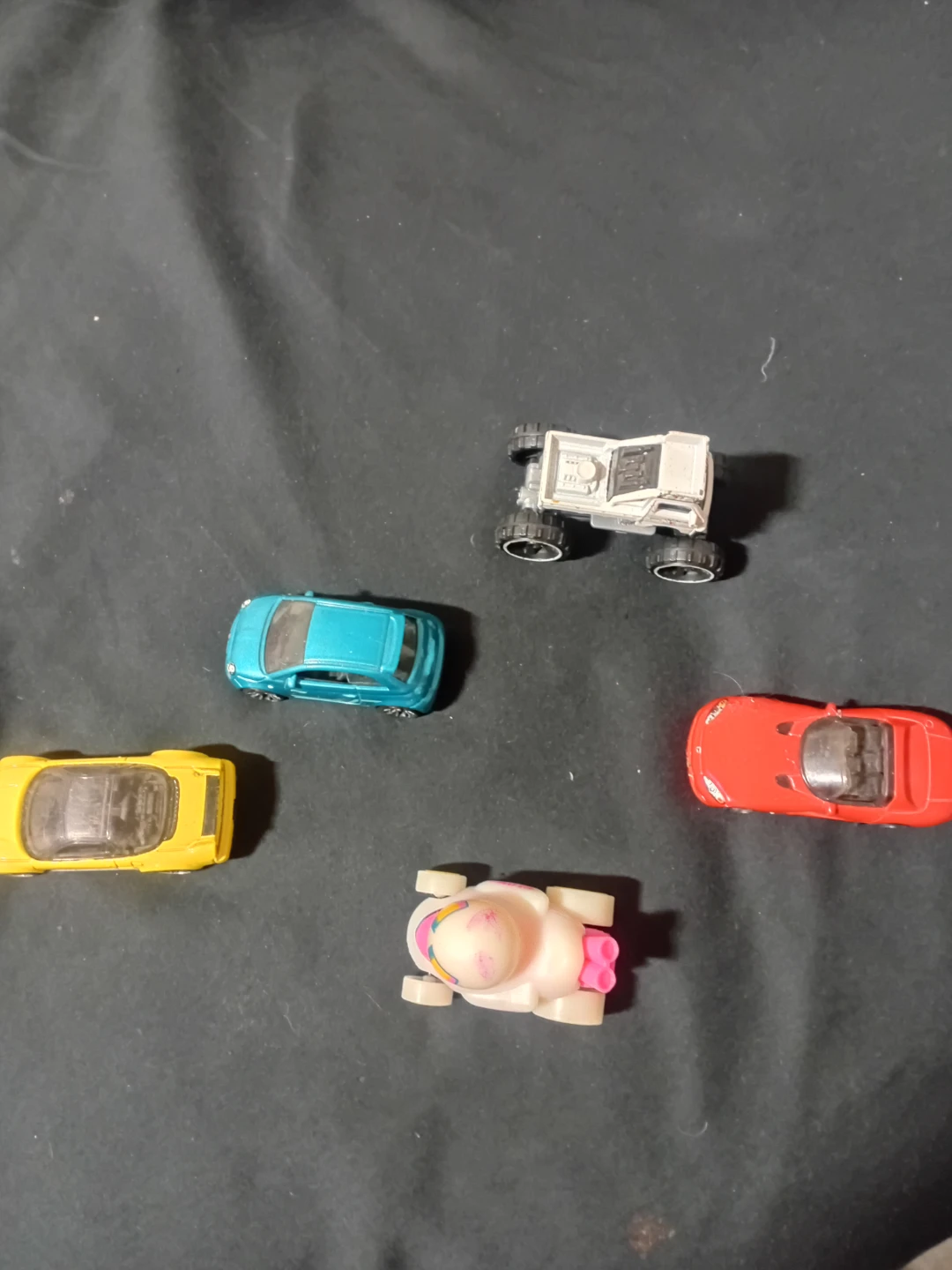 Lot of 5 Toy Cars