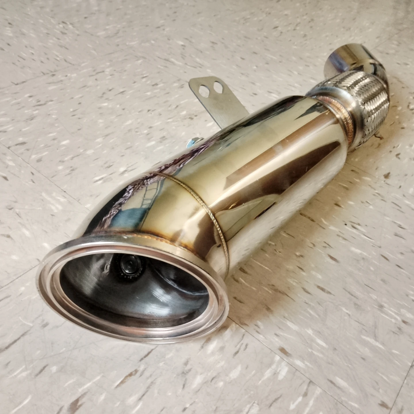 BMW downpipe B58 4.5 in