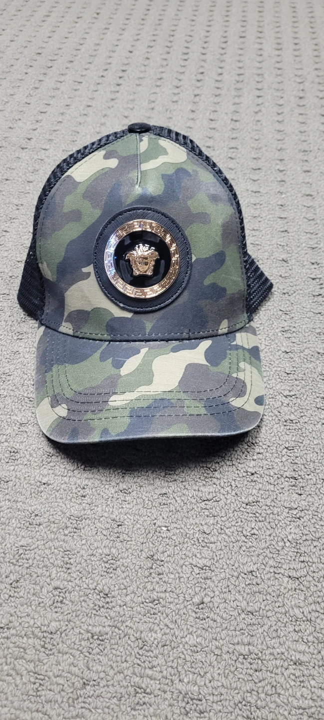 Versace Camo Trucker Hat not 1$ send offers