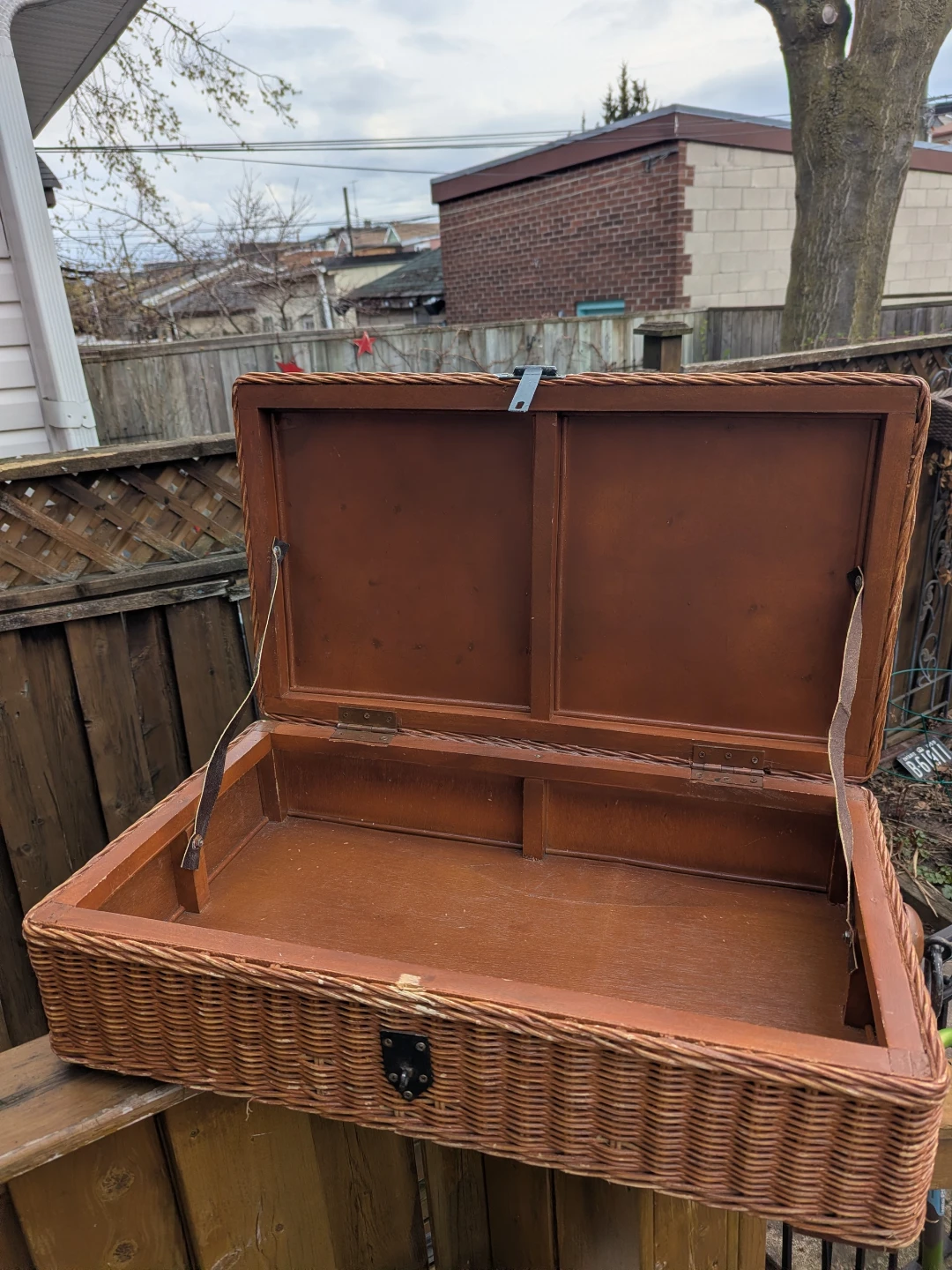 Wicker Storage Trunk - photo 2