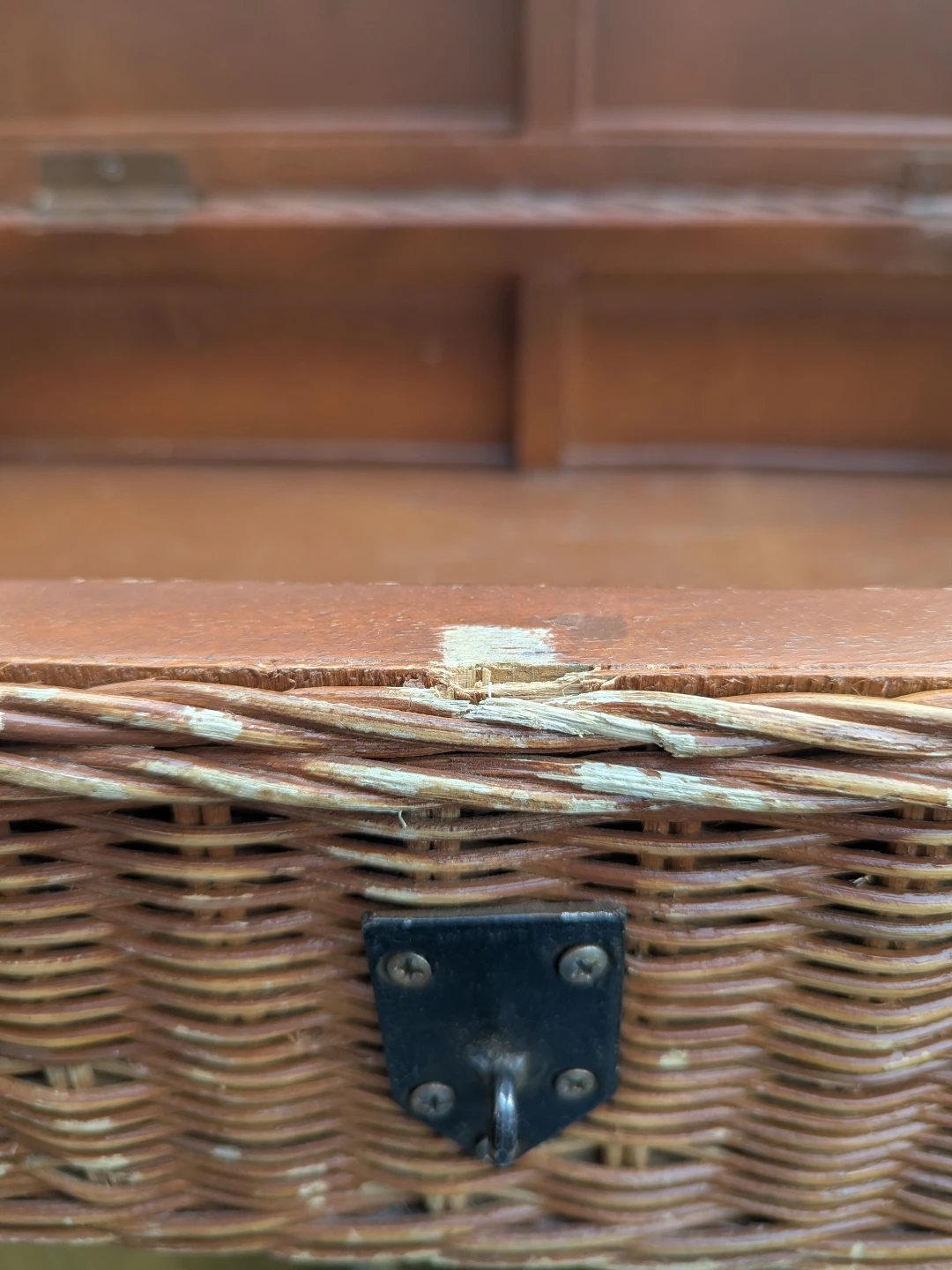 Wicker Storage Trunk - photo 5