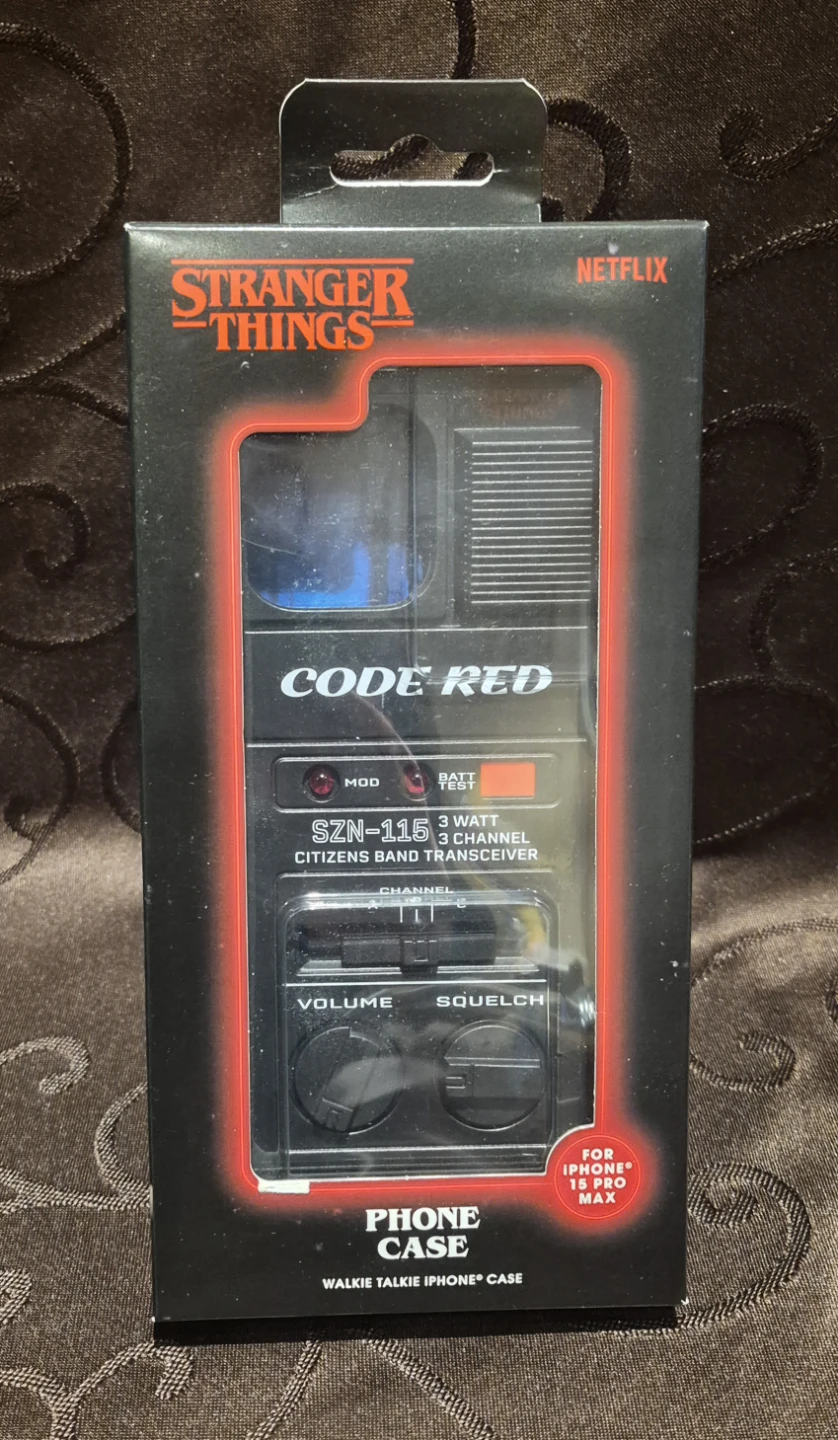 Stranger Things iPhone 15 Pro Max Phone Case