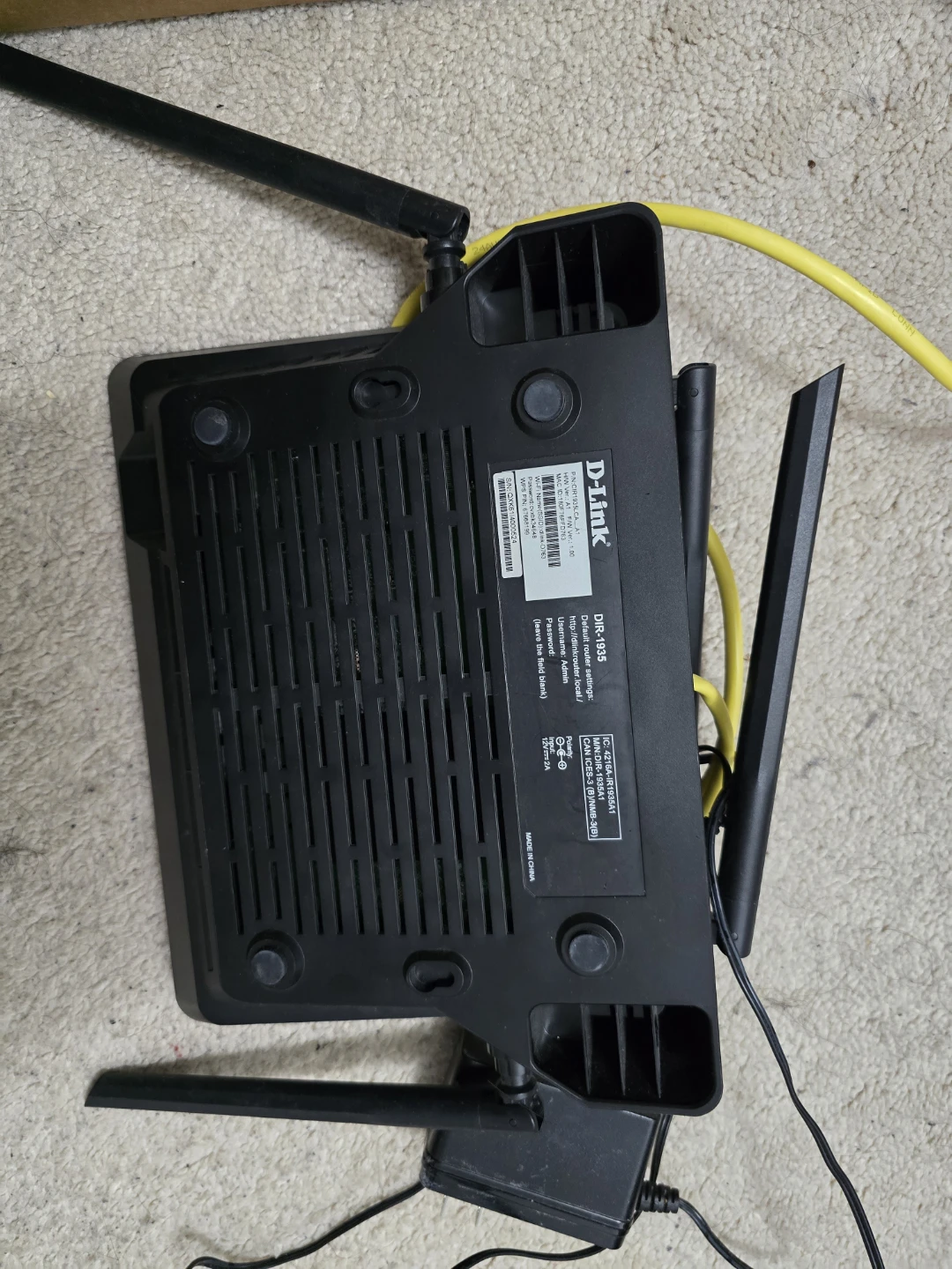D-Link DIR-1935 Wireless Wi-Fi Router - photo 2