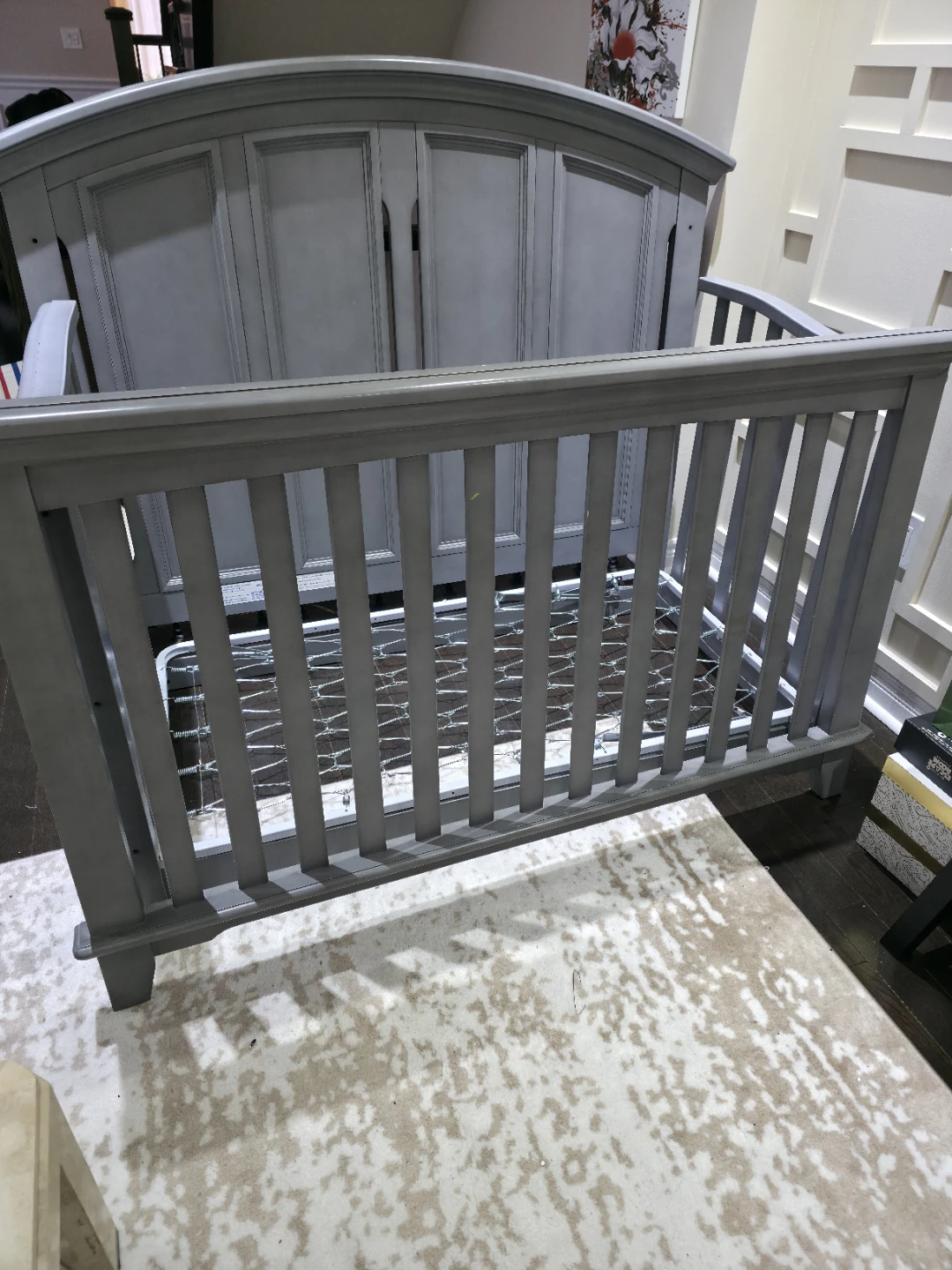 Grey Crib