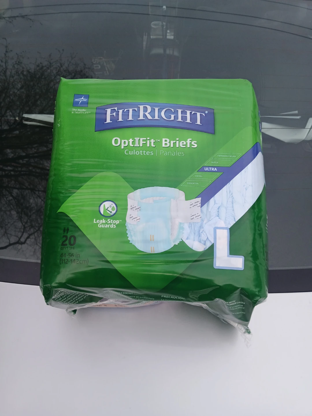 FitRight OptiFit Briefs L (20 ct)