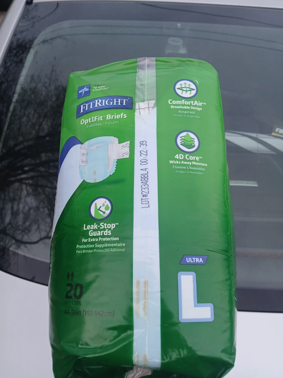 FitRight OptiFit Briefs L (20 ct) - photo 2