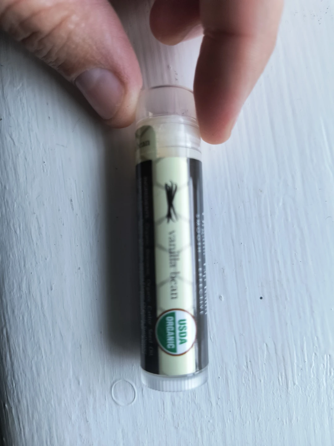 SEALED beauty By Earth Organic Vanilla Bean Lip Balm - photo 2