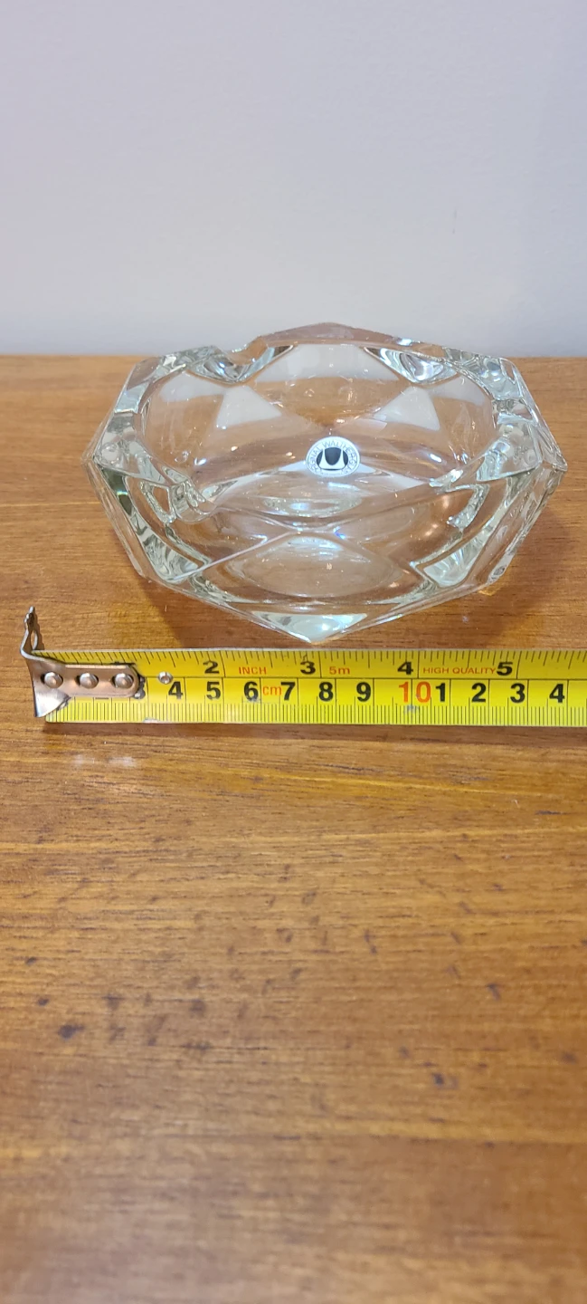 Original Walther-Glas Crystal Ashtray vintage made in Germany - photo 2
