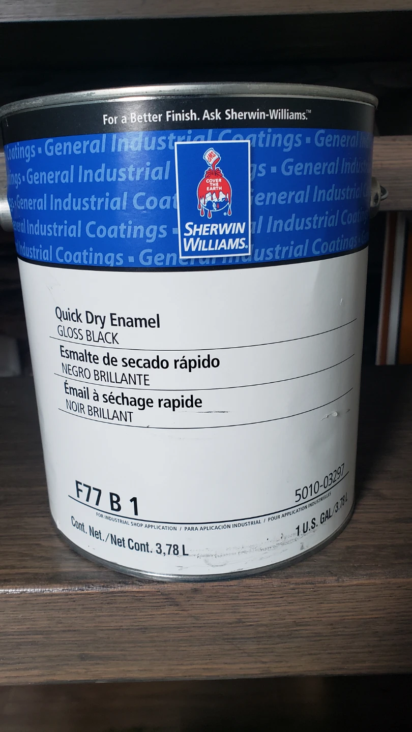 Sherwin-Williams Quick Dry Enamel Gloss Black 3.78L