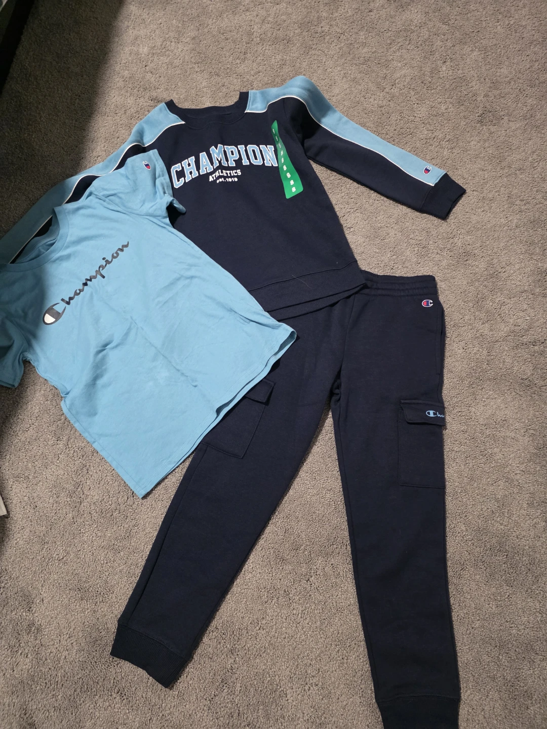 Champion Kids Sweatshirt and Pants Set