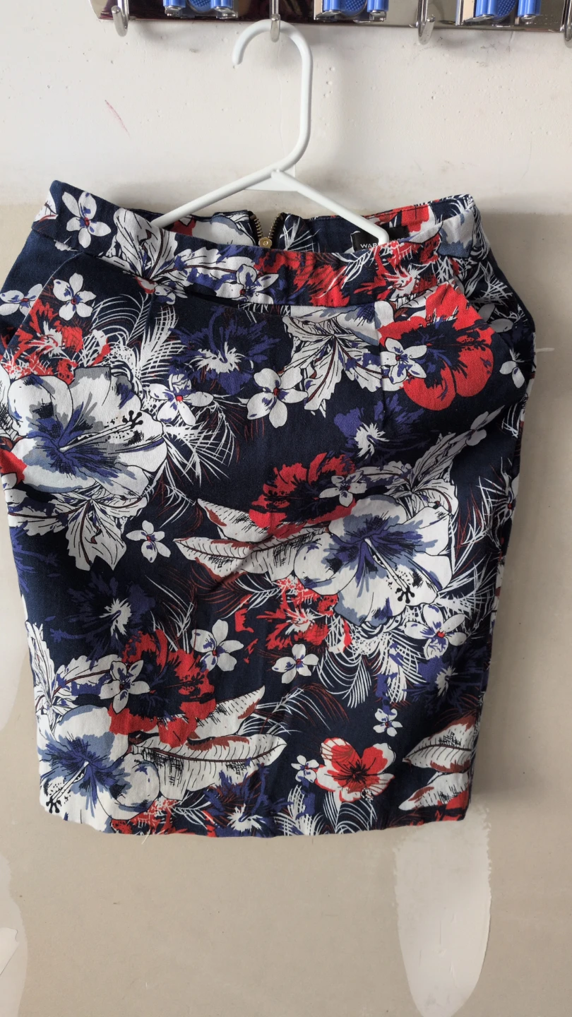 Floral Print Skirt