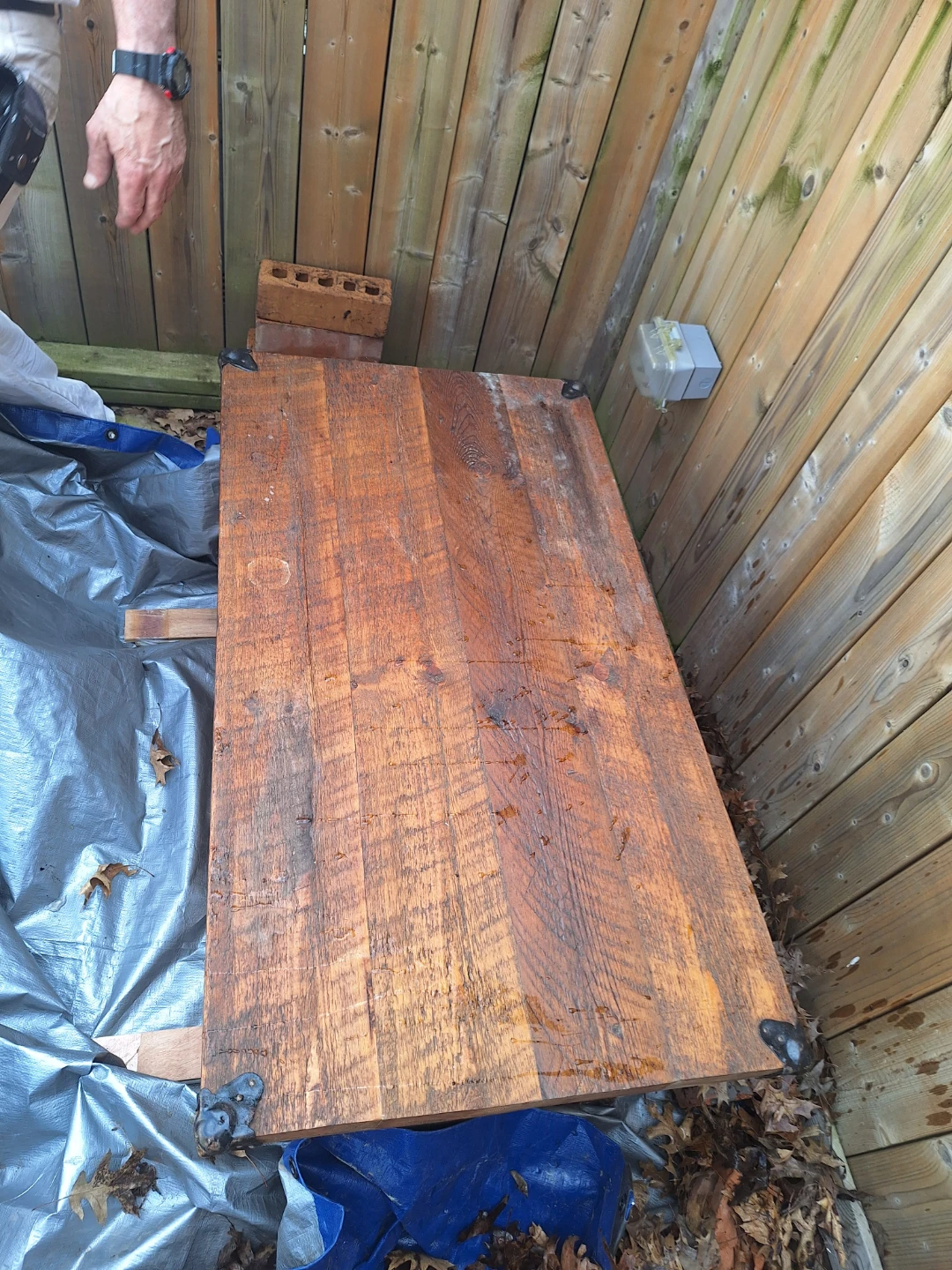 Wooden Storage Chest Trunk - photo 2