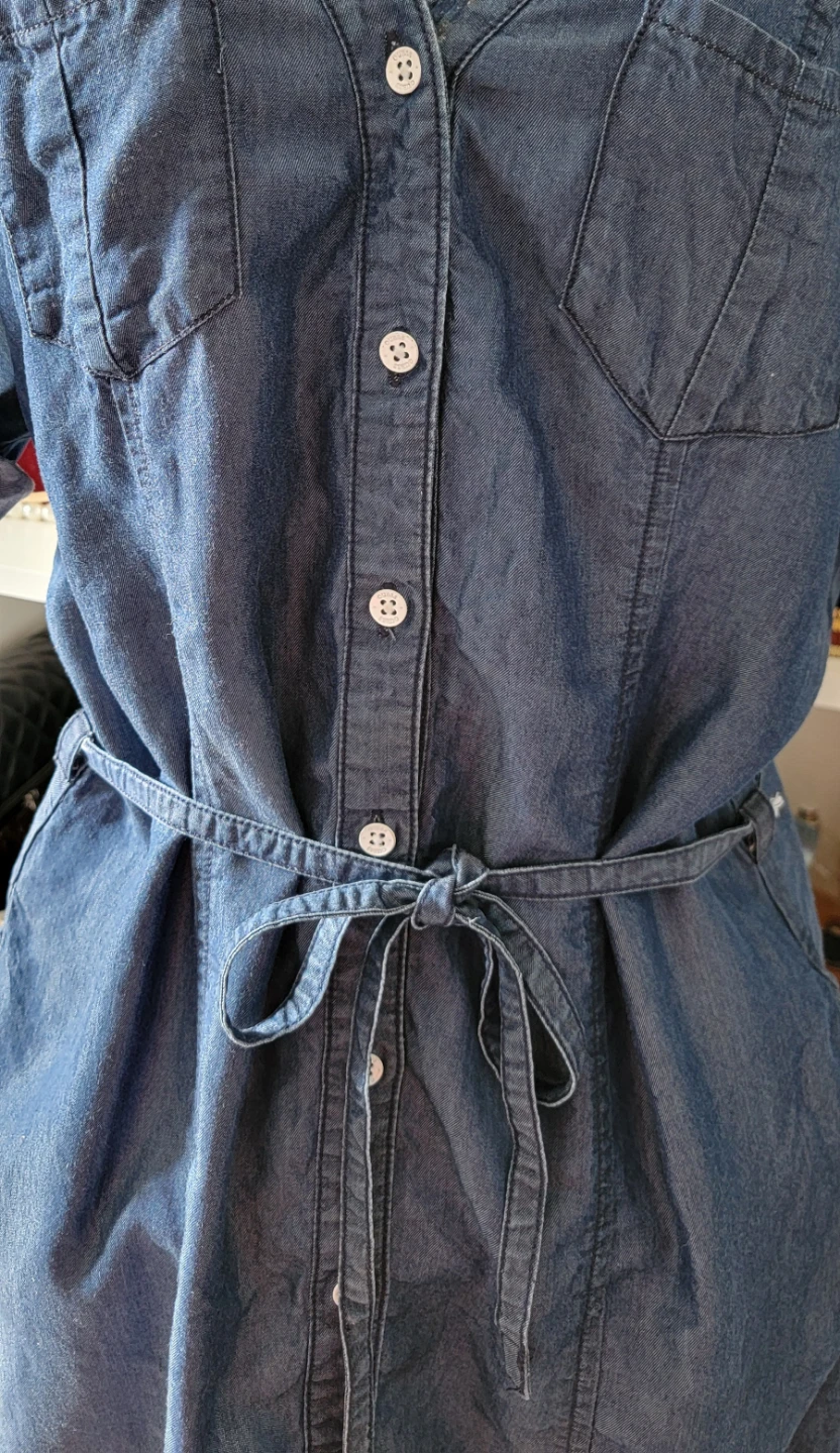 🌱 Guess Denim Shirt Dress - photo 2