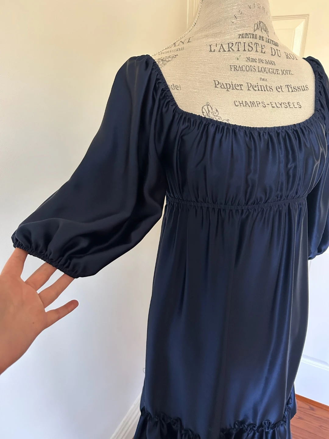 Vintage Betsey Johnson dress silk - photo 5