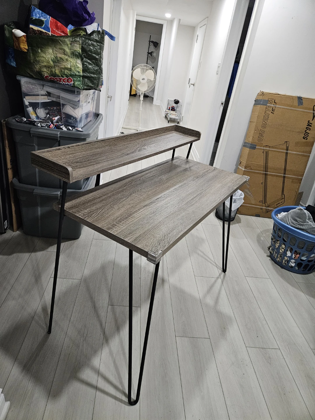 Ameriwood Home Haven Retro Computer Desk with Riser, Espresso - photo 2