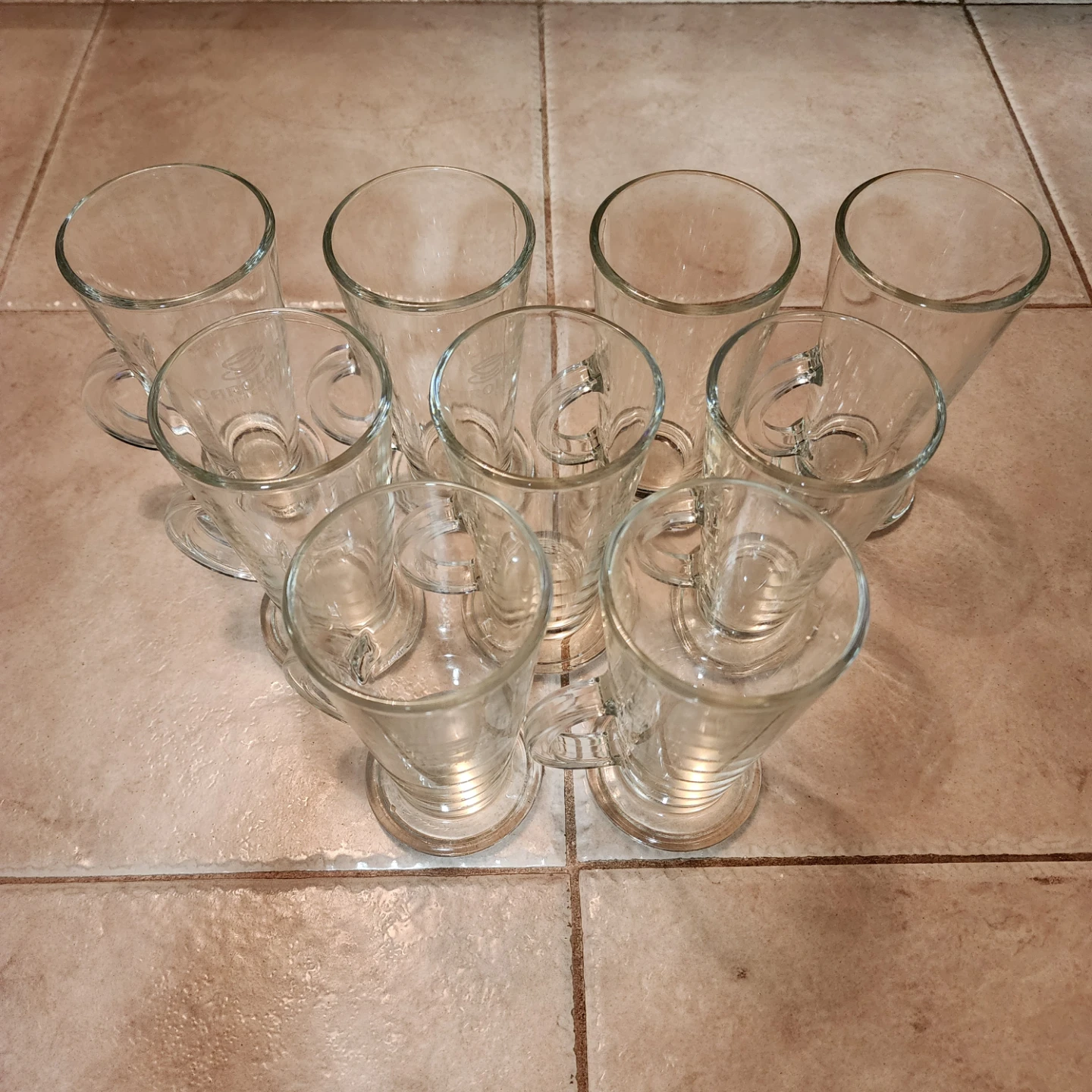 Set of 9 Carolans Irish Cream Latte Glasses - photo 4
