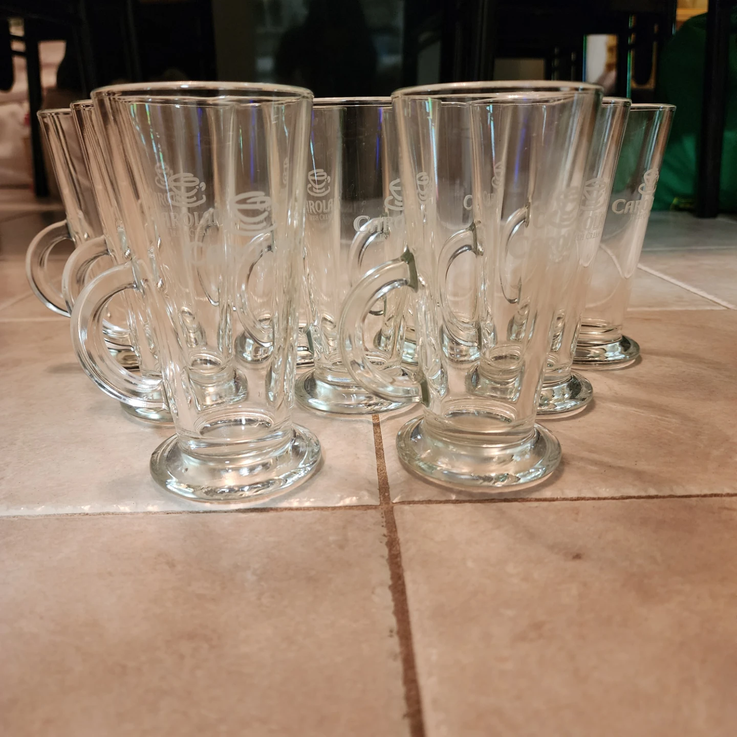 Set of 9 Carolans Irish Cream Latte Glasses - photo 5
