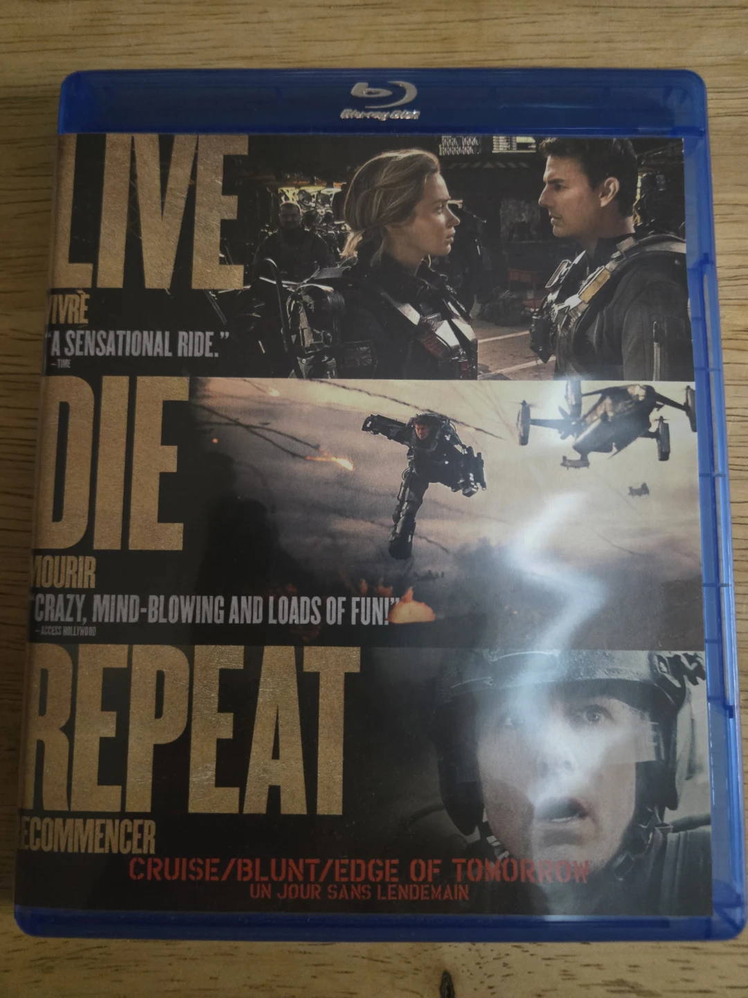 Edge of Tomorrow Blu-ray