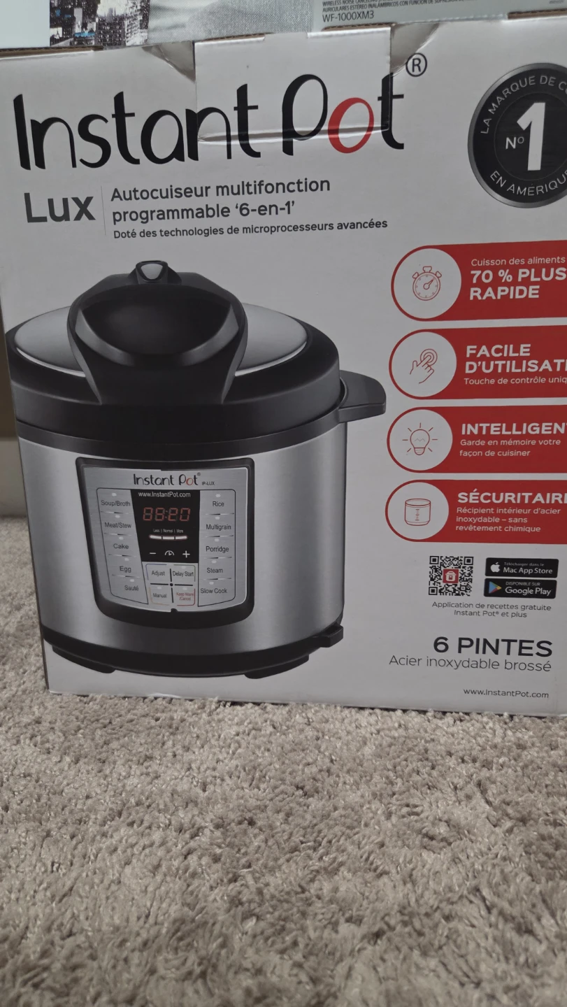 Instant Pot Lux 6-in-1 Multi-Cooker - photo 5