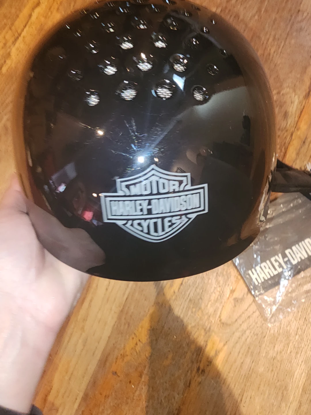 Harley-Davidson Small Black Motorcycle Helmet - photo 2