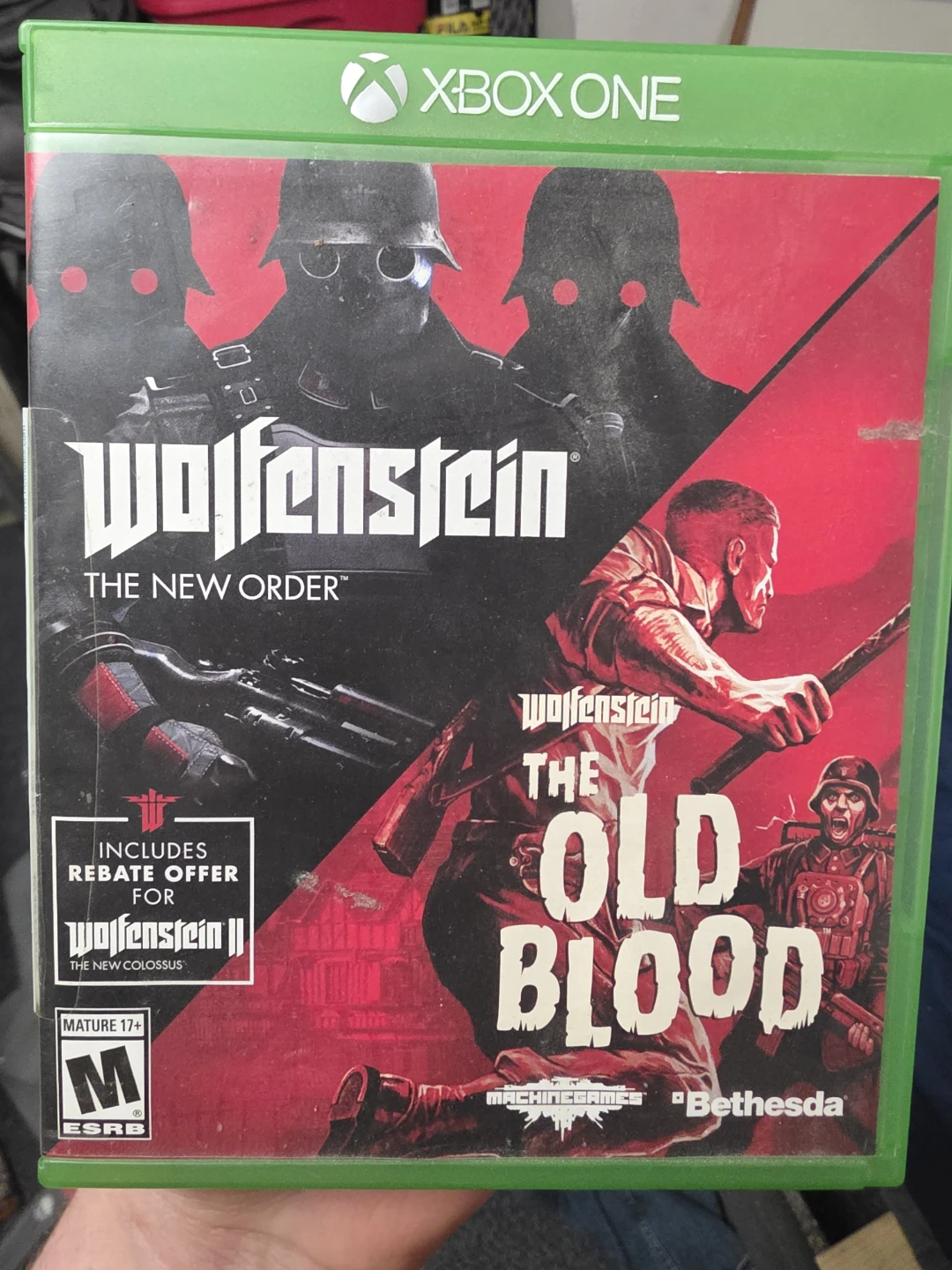 Wolfenstein The Old Blood & The New Order Xbox One Game Bundle