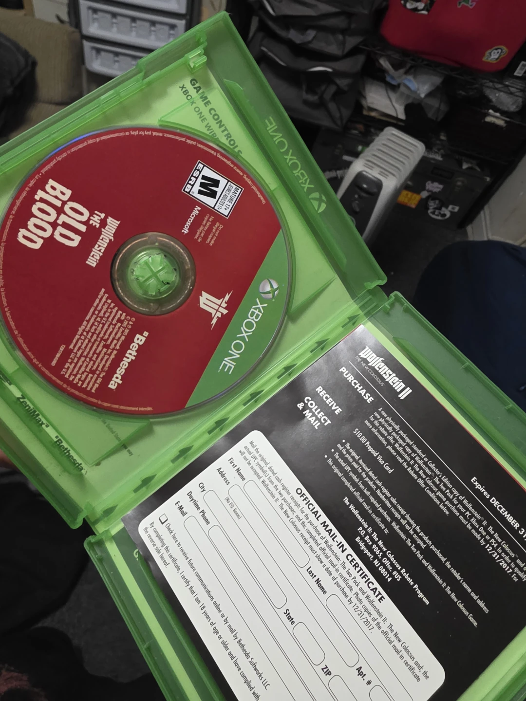 Wolfenstein The Old Blood & The New Order Xbox One Game Bundle - photo 3