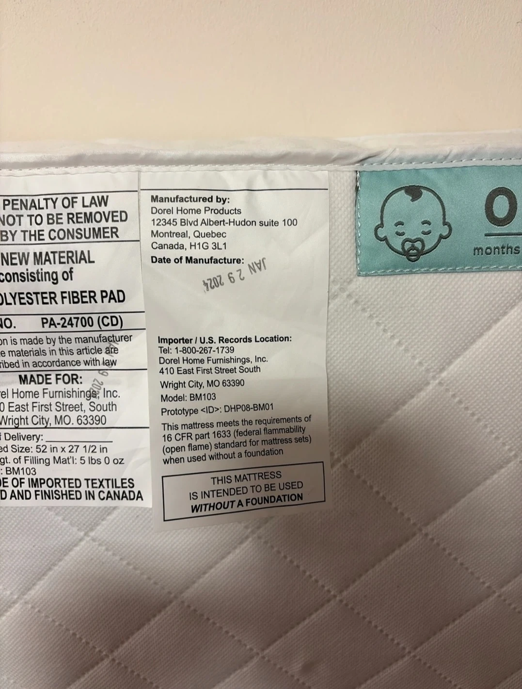 Crib Mattress - photo 2