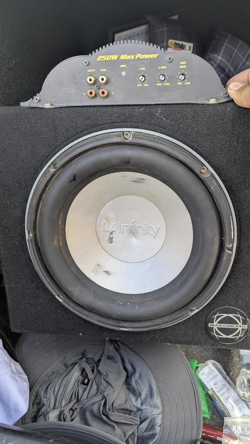 Car Subwoofer and Amplifier Set - photo 5