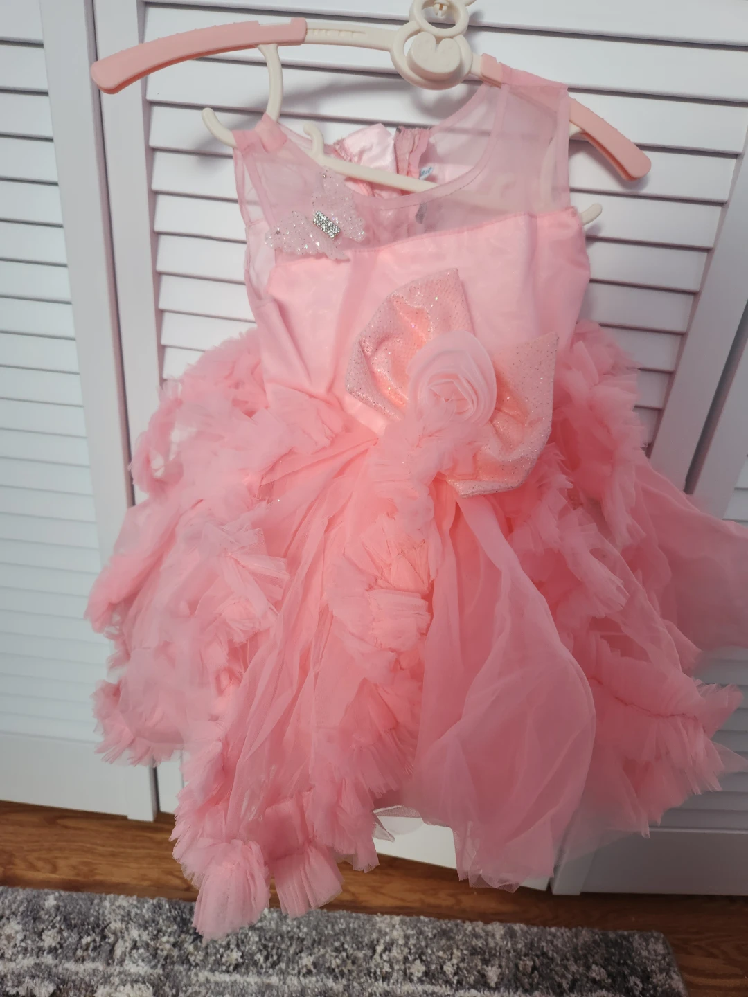 Pink Tulle Party Dress for Girls - photo 4