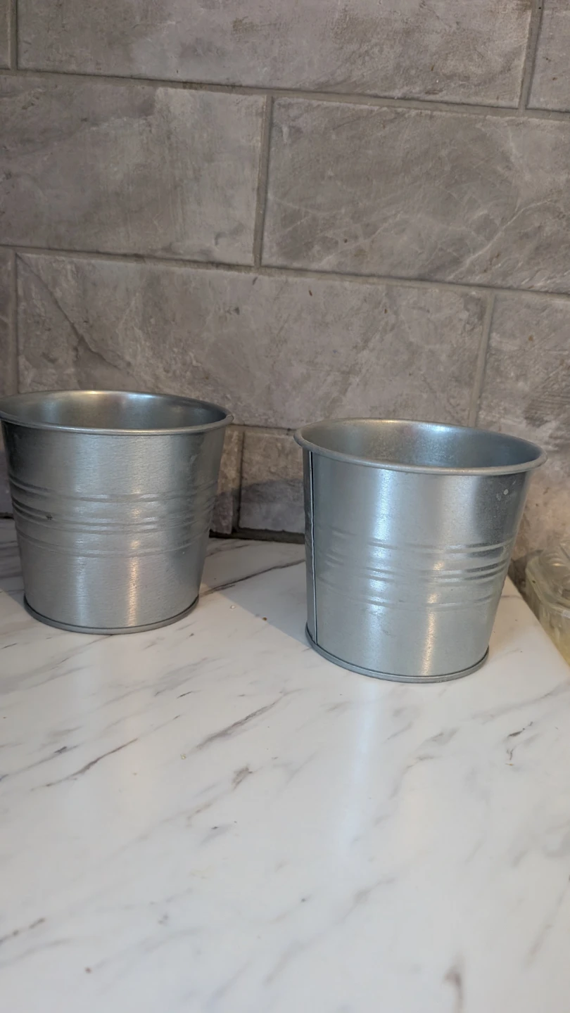 IKEA SOCKER Plant Pots - Set of 2
