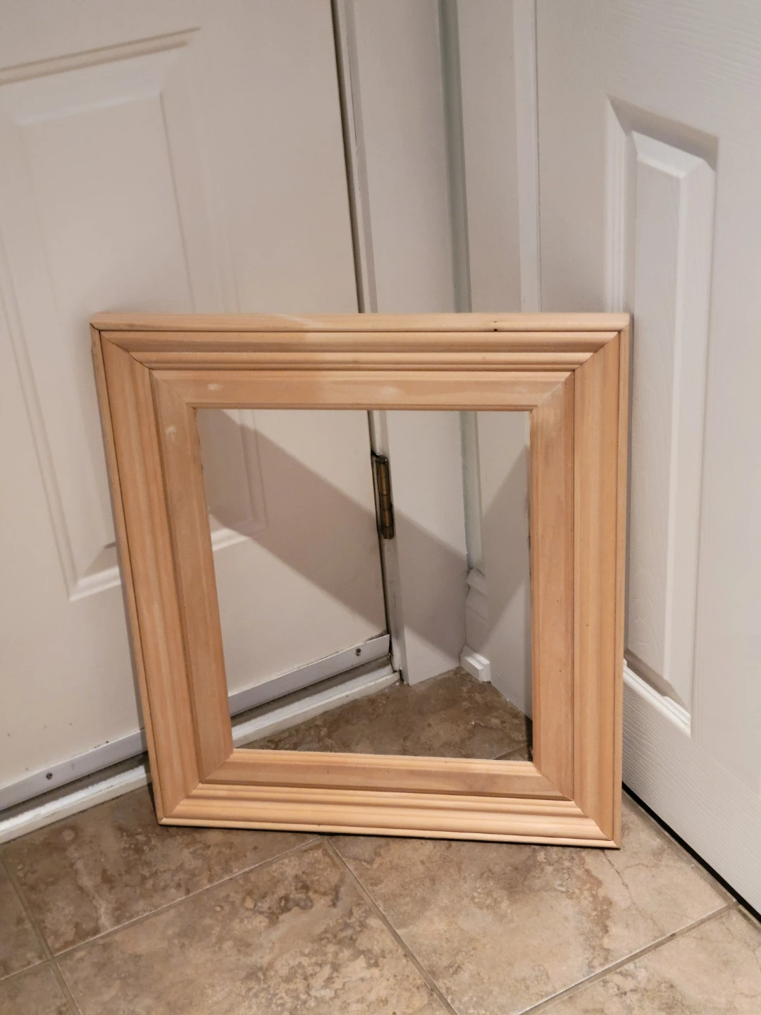 Unfinished Wood Picture Frame. Crafts. DIY. Art.mirror - photo 2