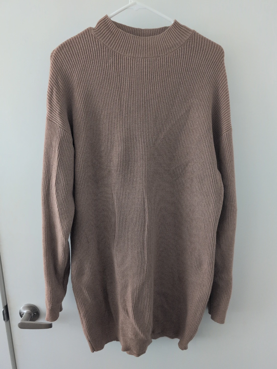 Women's Mock Neck Sweaterdress