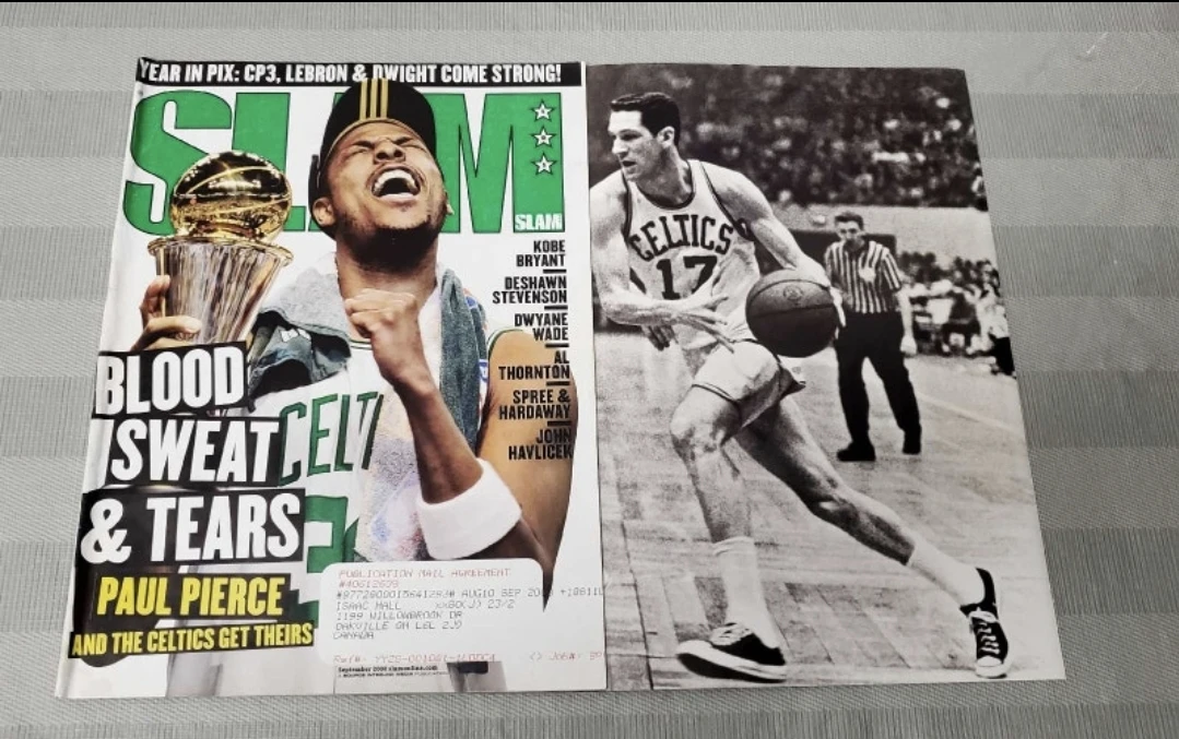 2008 Boston celtics slam championship magazine - photo 3