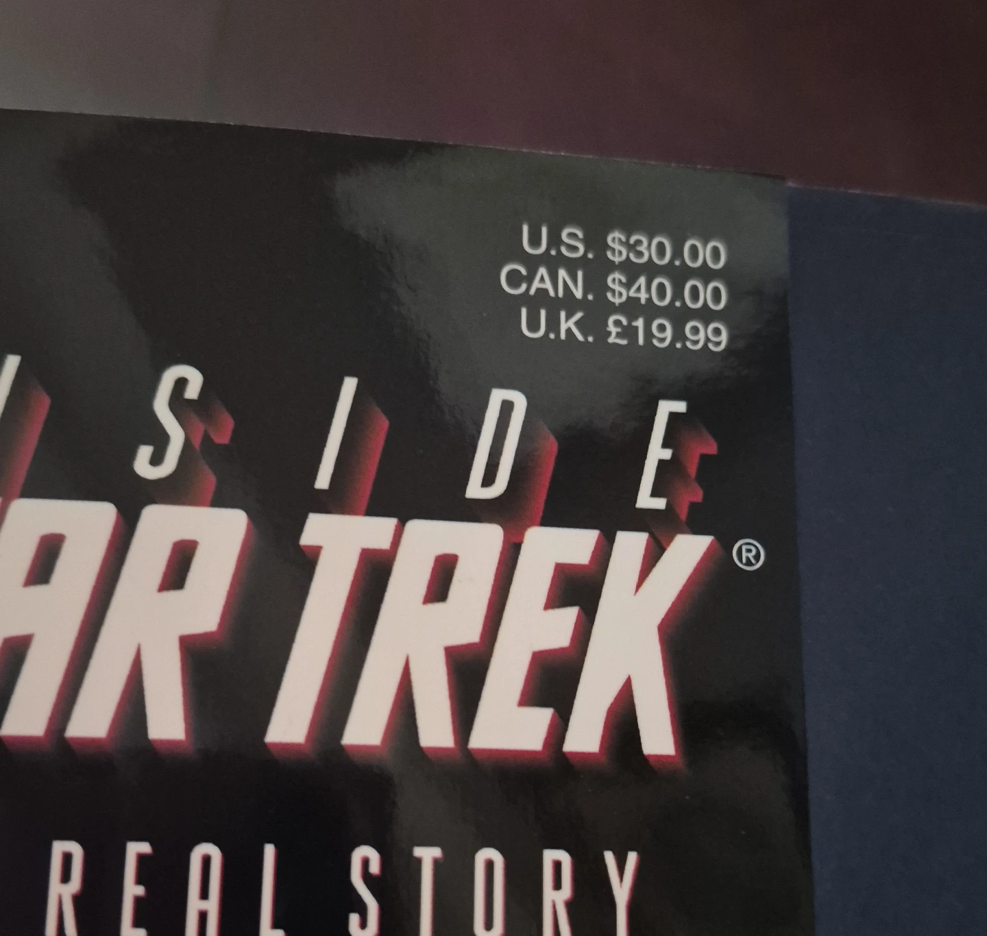 Inside Star Trek: The Real Story Book - photo 3