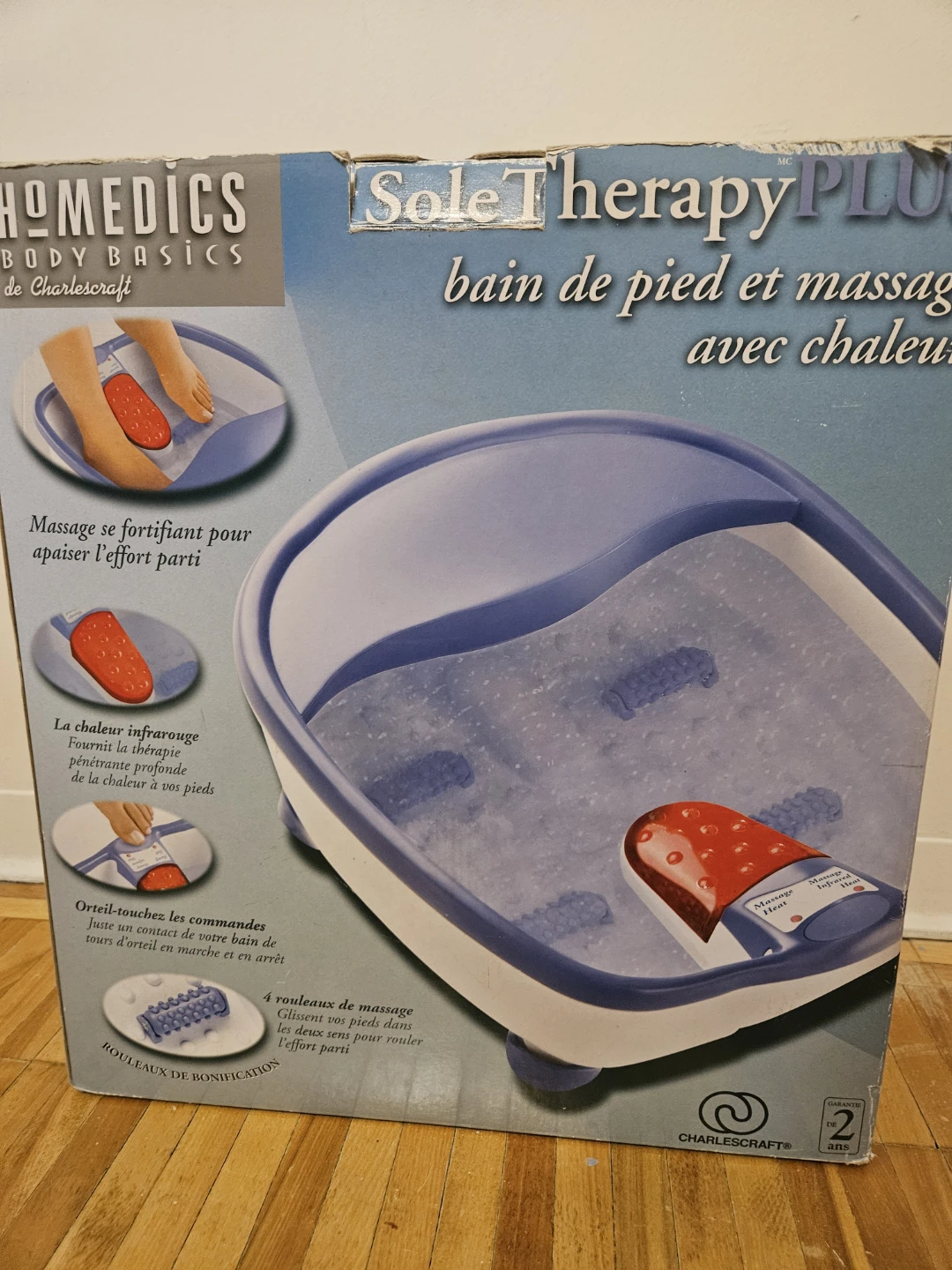 HoMedics Sole Therapy Plus Foot Spa