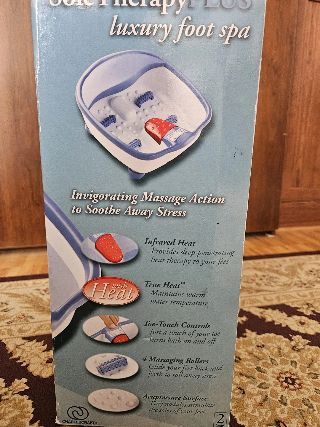 HoMedics Sole Therapy Plus Foot Spa - photo 2