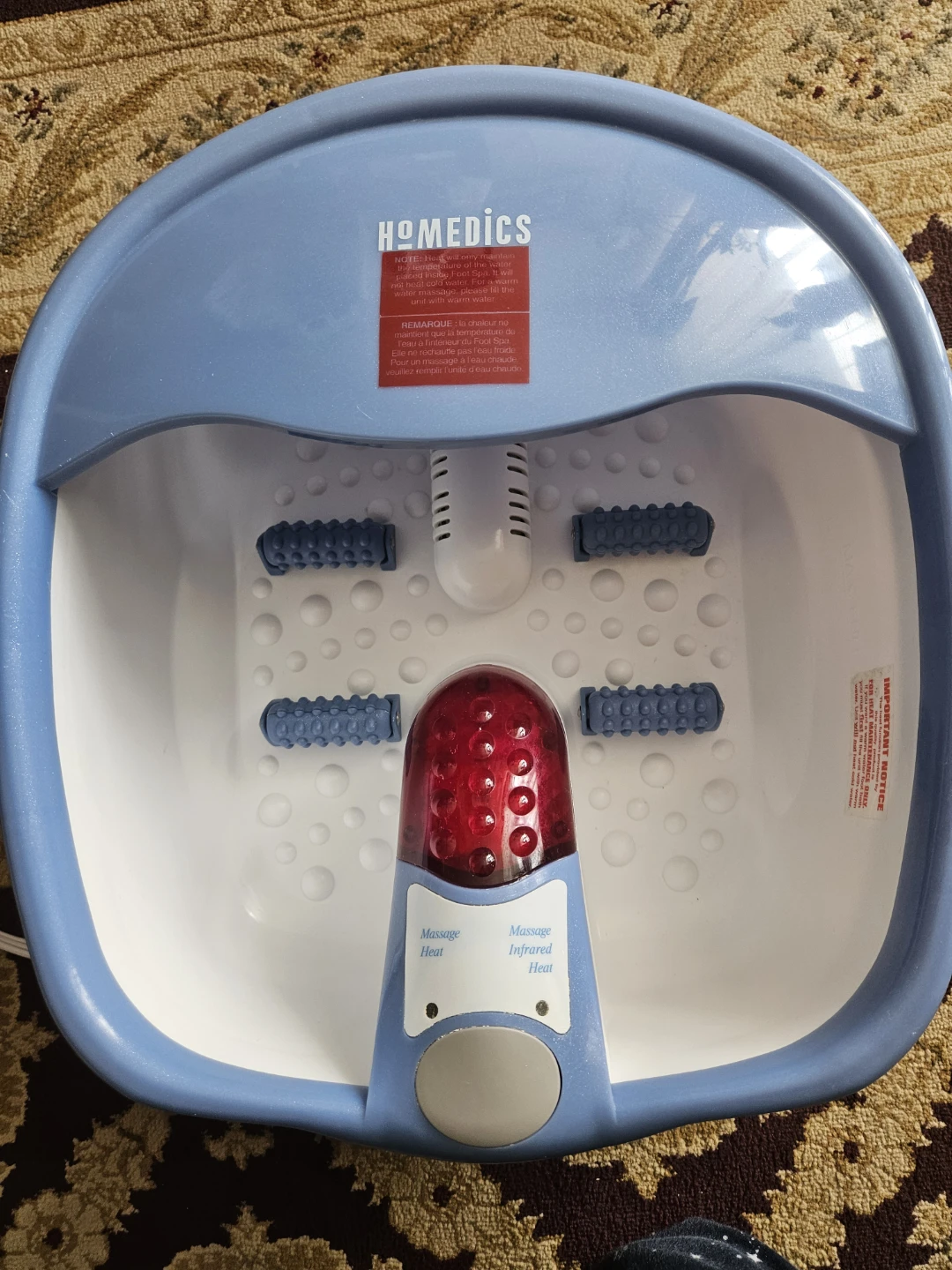 HoMedics Sole Therapy Plus Foot Spa - photo 3