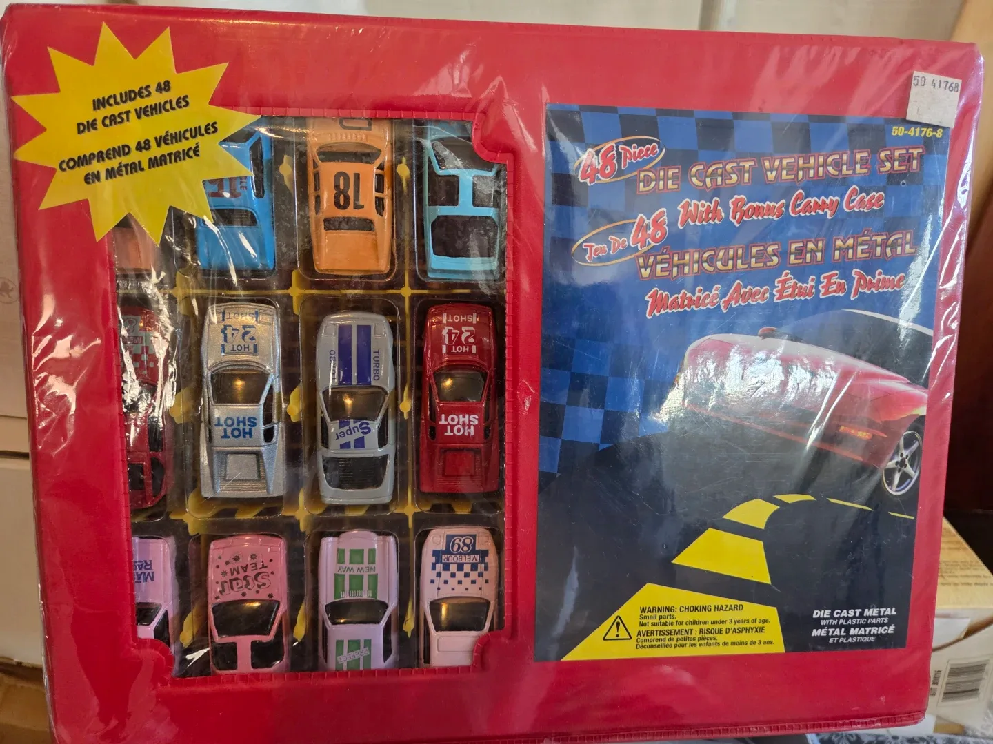 48 Piece Die Cast Vehicle Set with Bonus Carry Case - photo 2