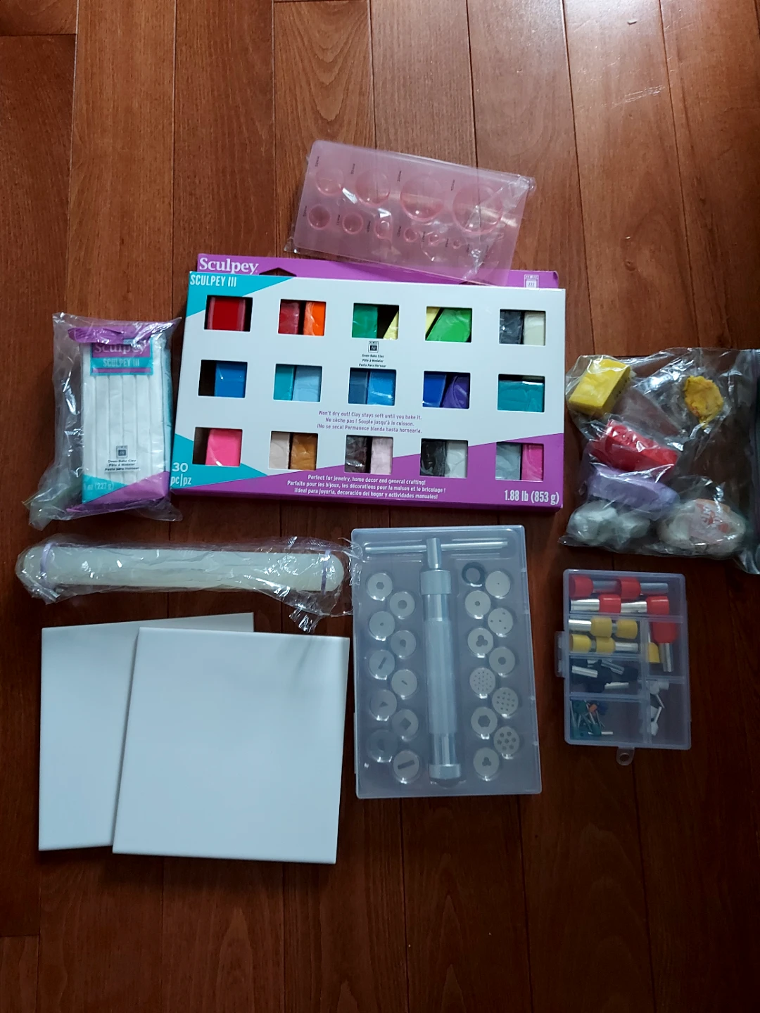 Oven-Bake Clay Pack with Tools