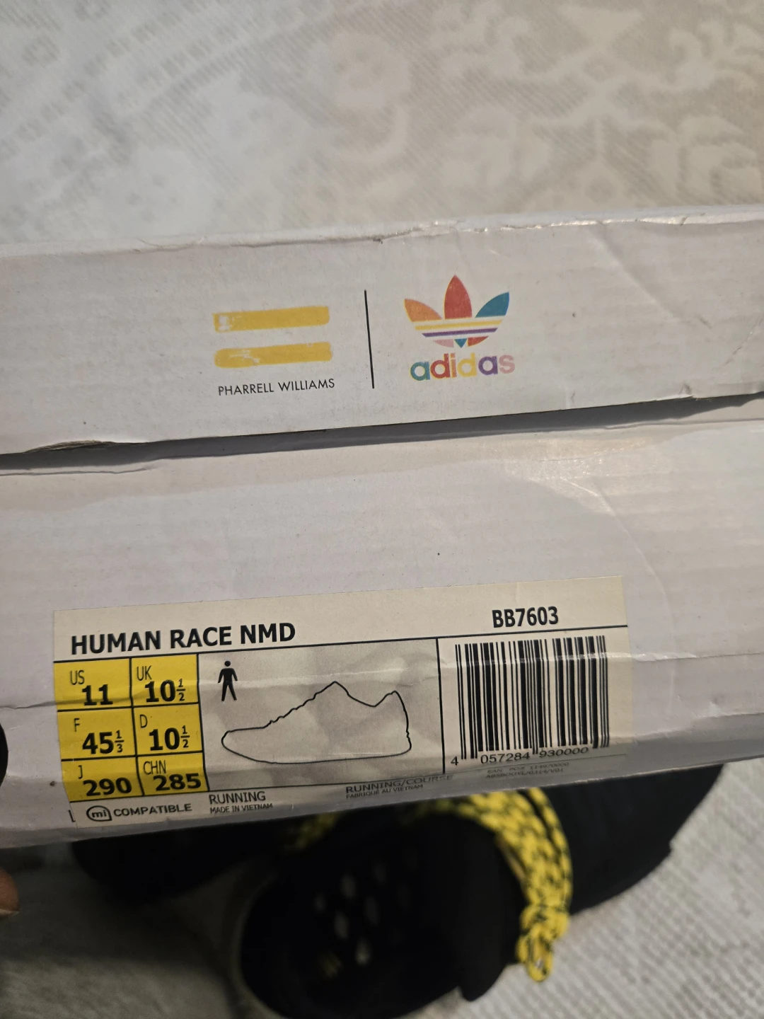 Adidas Pharrell Williams Human Race NMD US 11 - photo 4