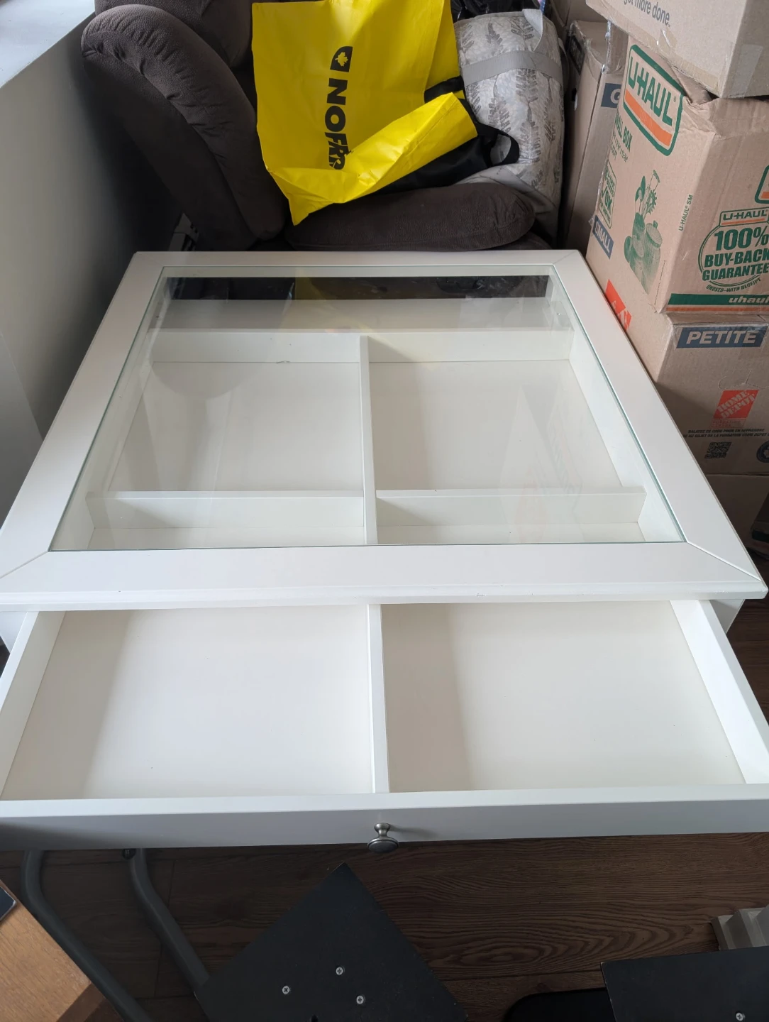 Ikea Liatorp White Coffee Table - photo 2