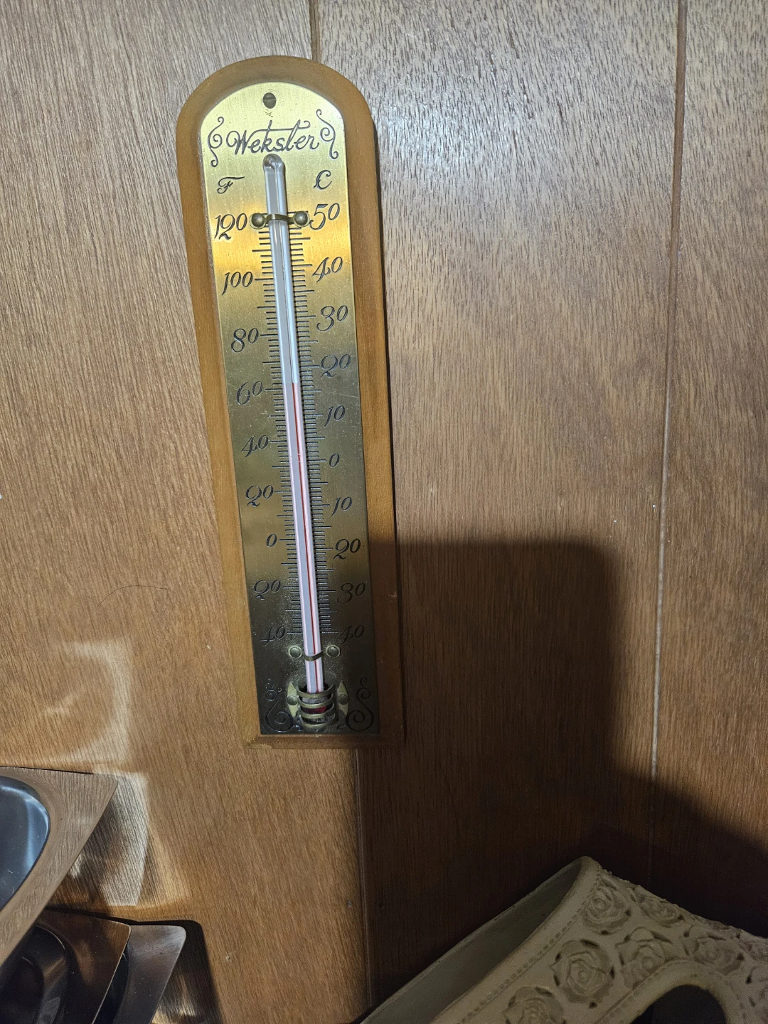 Wekster Wooden Thermometer - photo 2